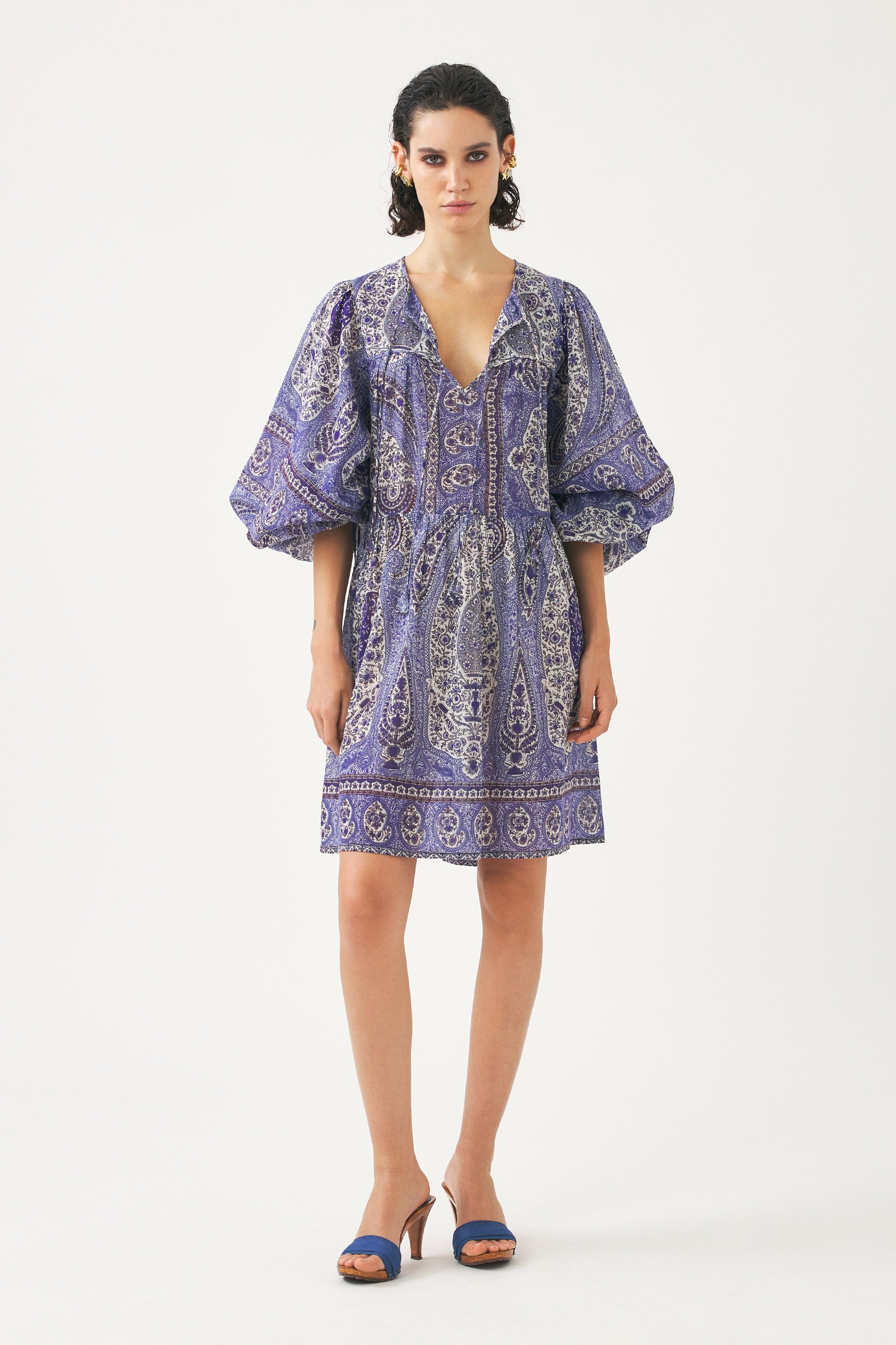 Print mini dress Tajar