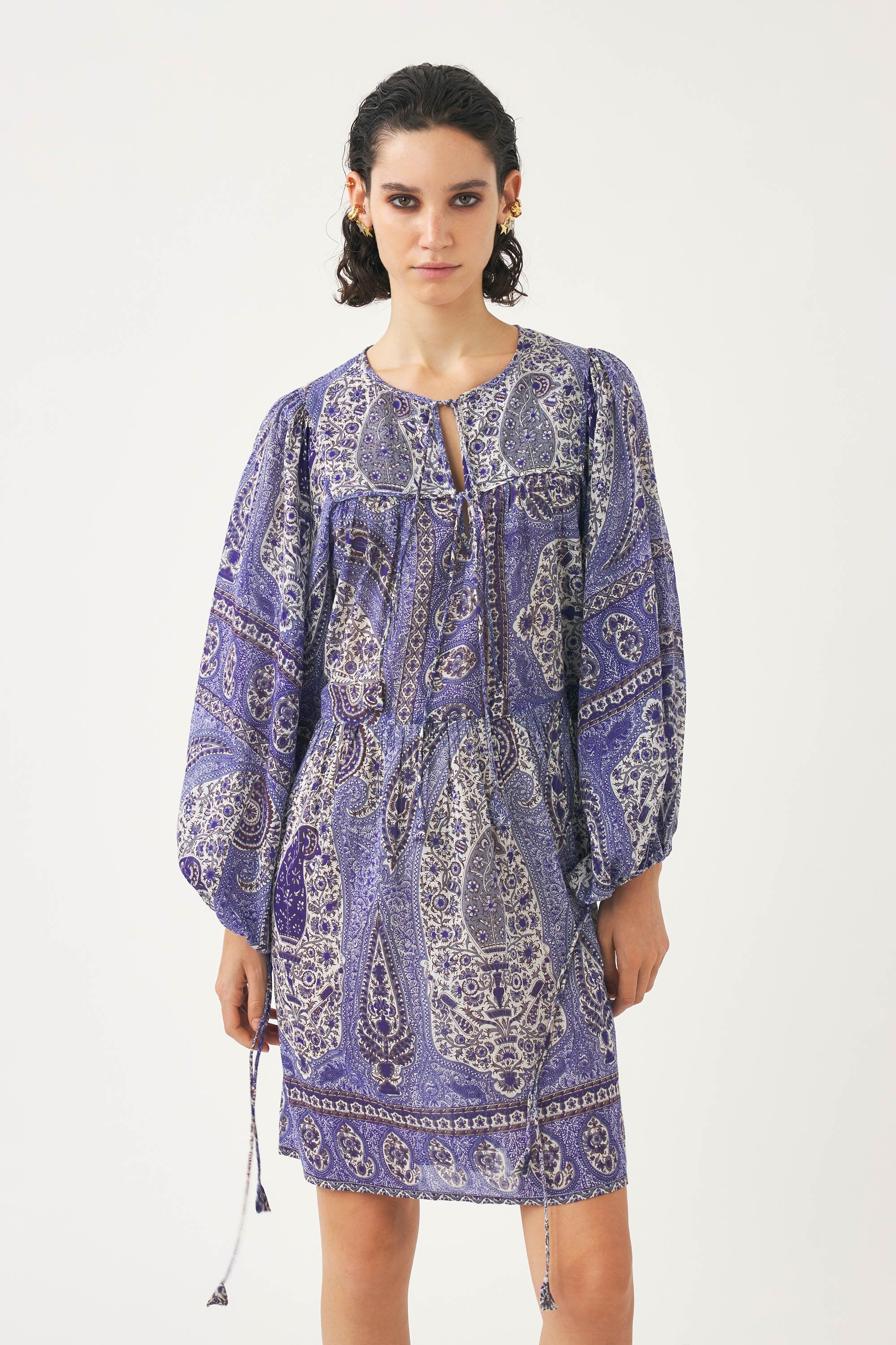 Print mini dress Tajar