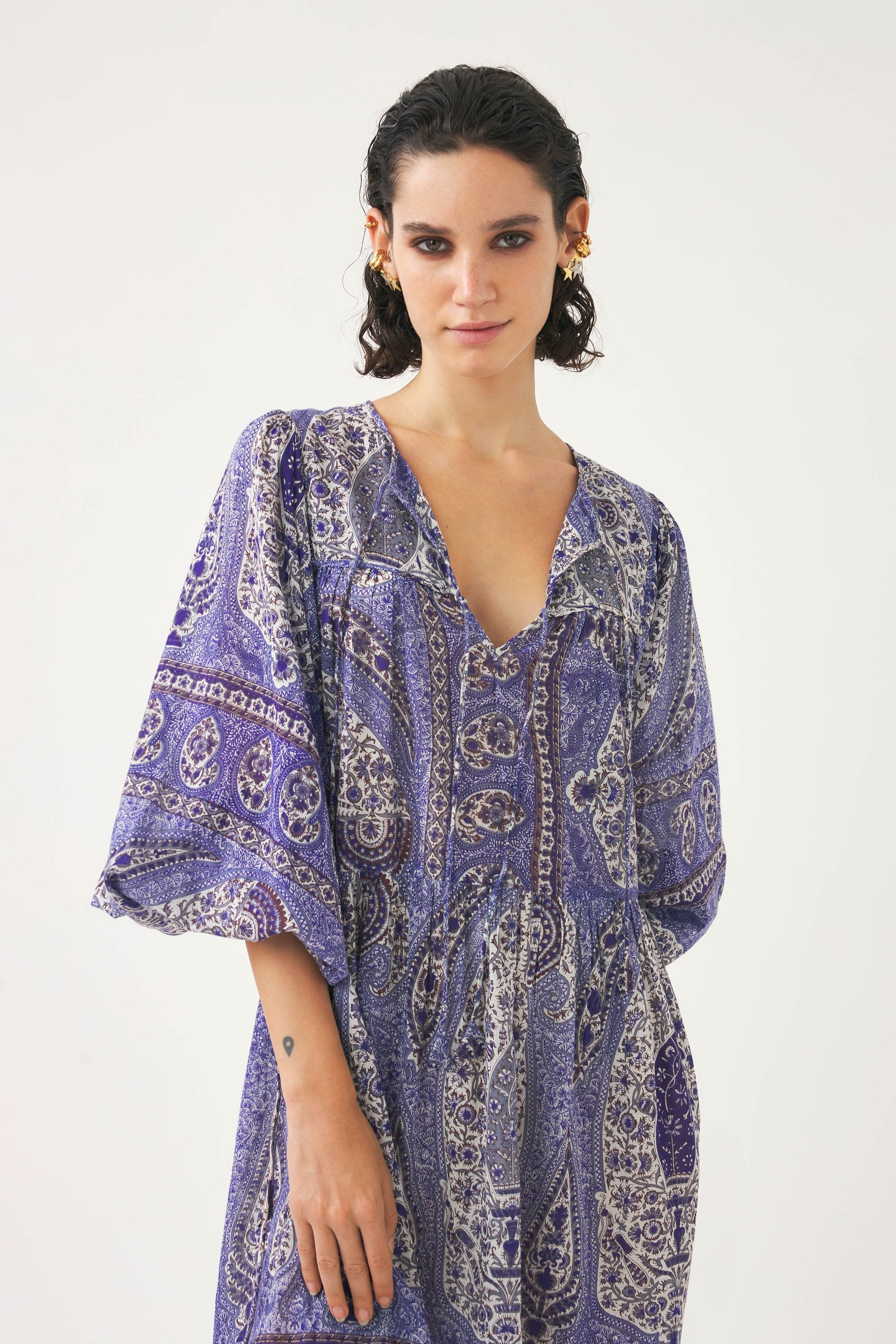 Print mini dress Tajar