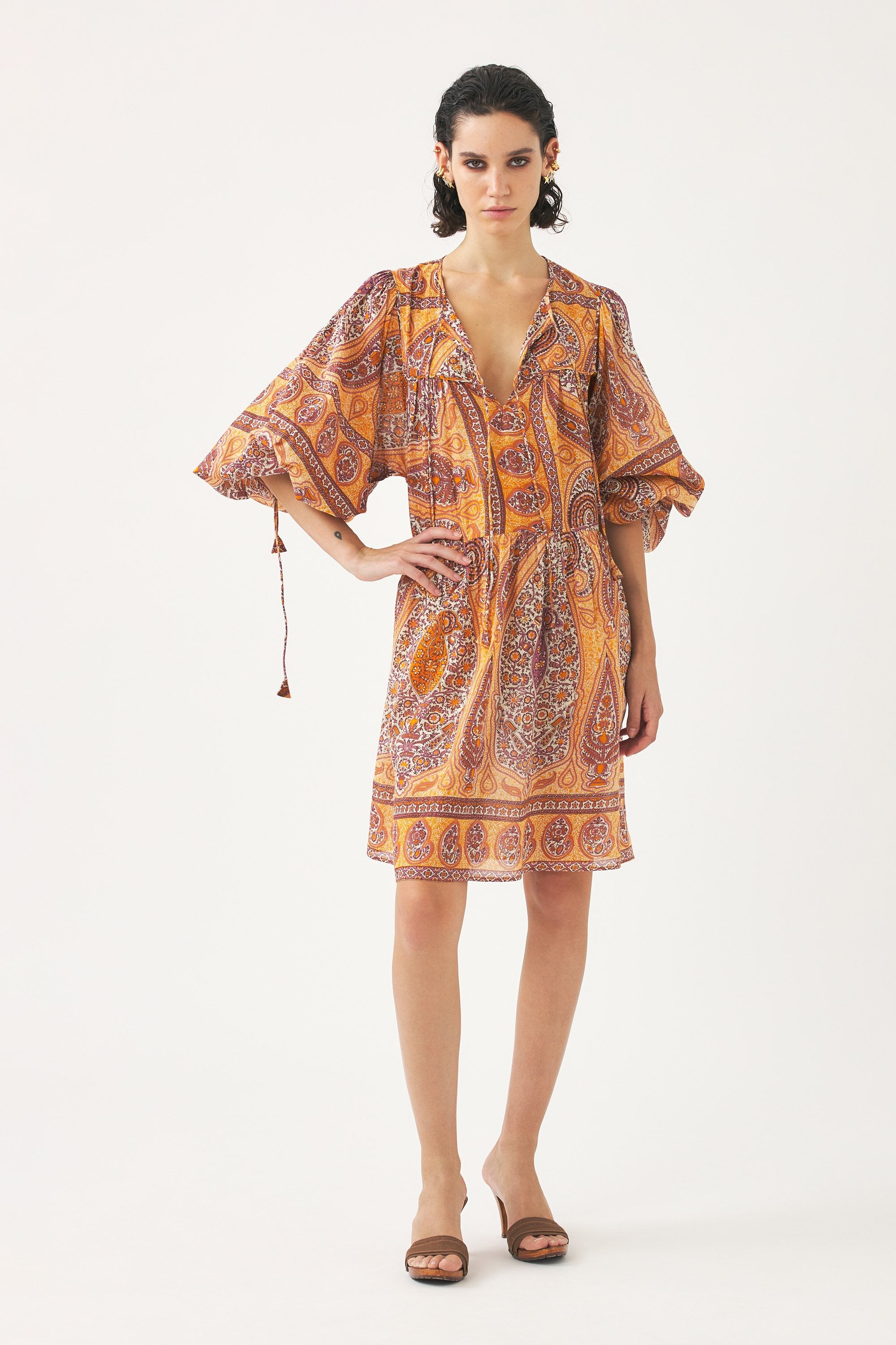 Print mini dress Tajar