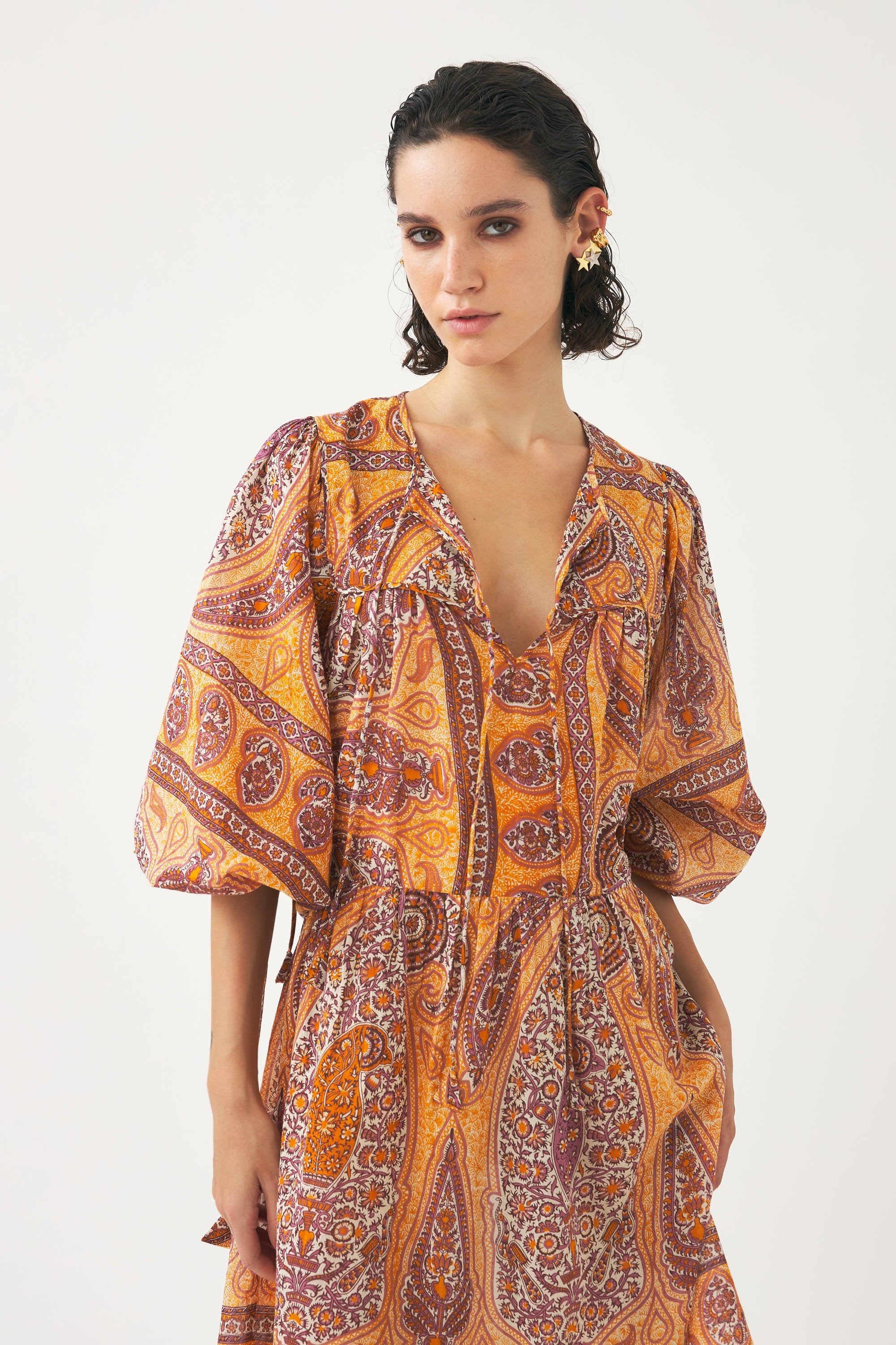 Print mini dress Tajar
