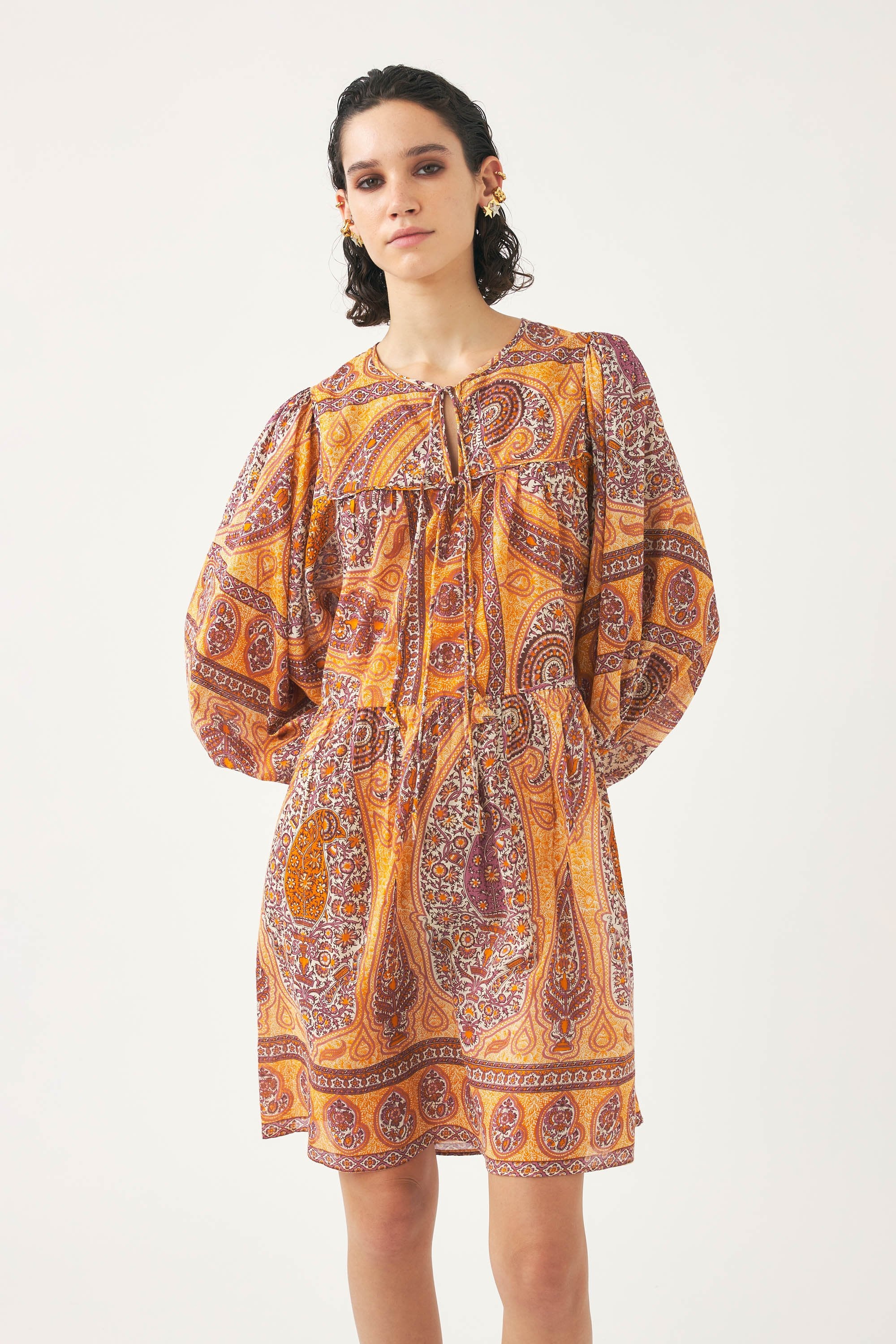 Print mini dress Tajar