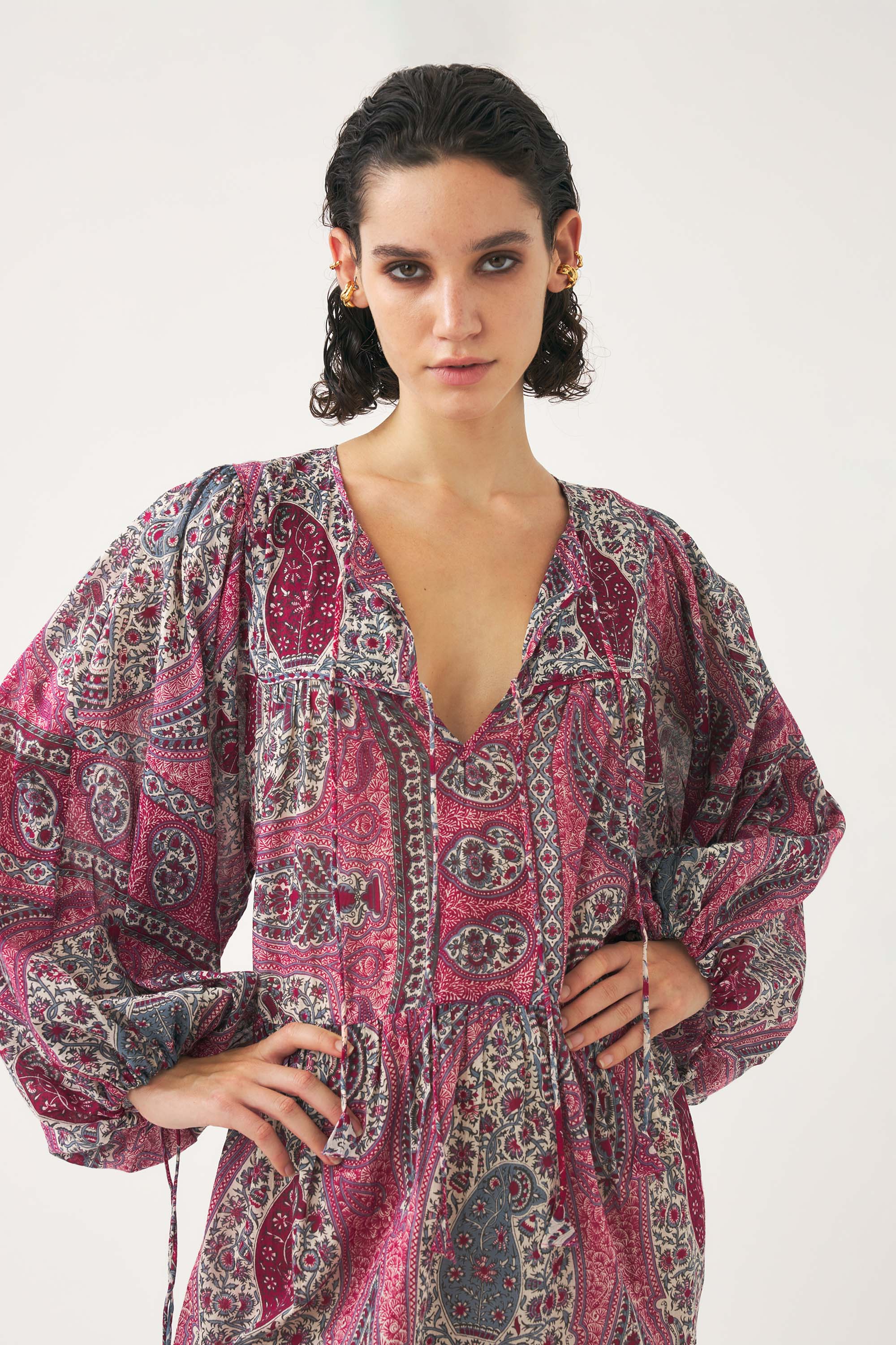 Mini-robe imprimée Tajar
