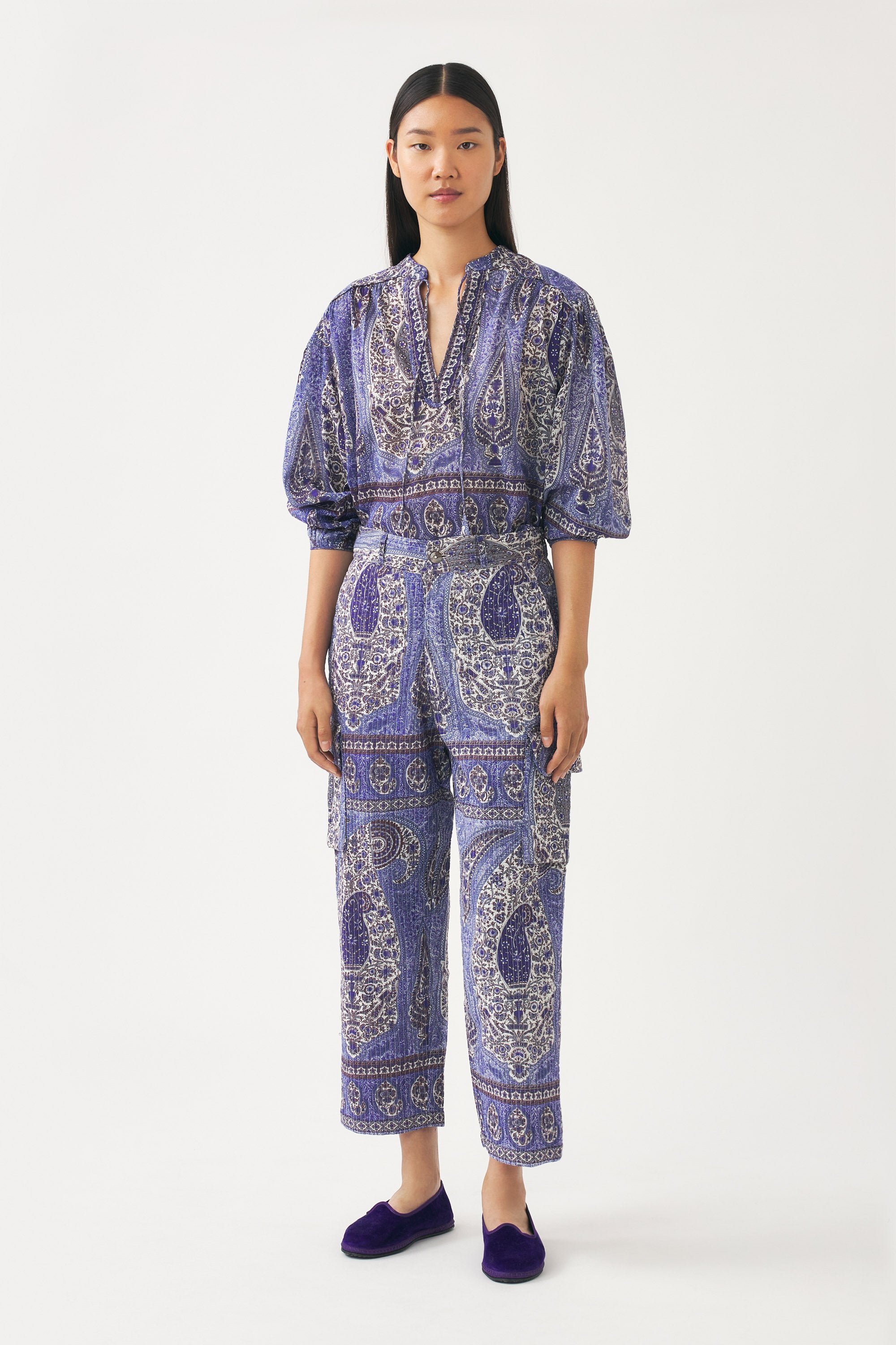 Pantalon imprimé Tajar