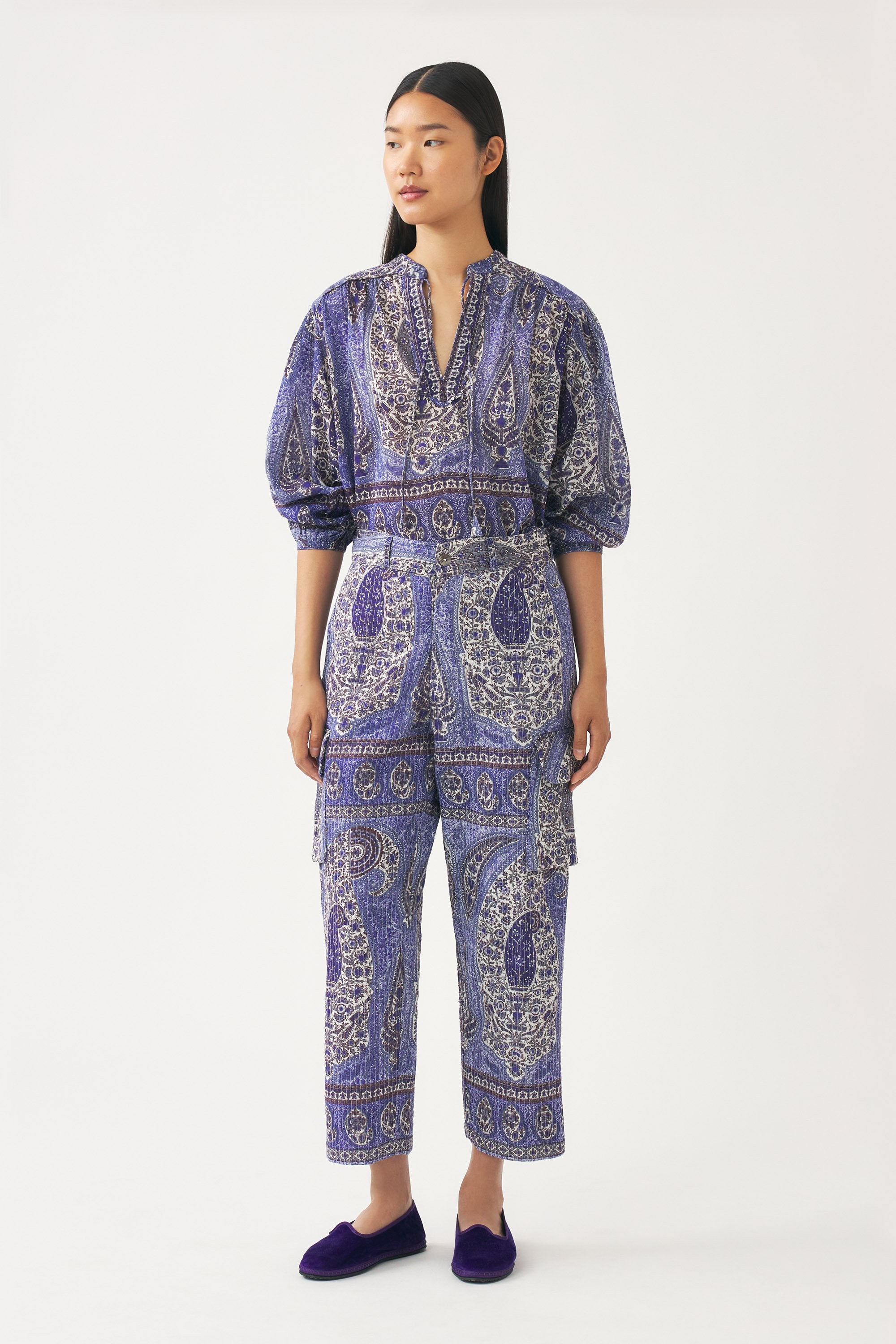 Pantalon imprimé Tajar