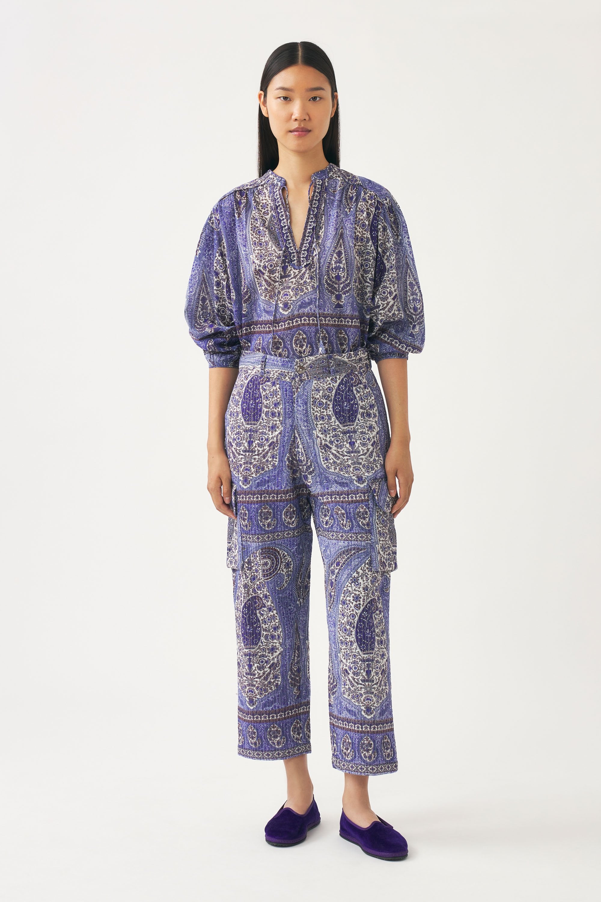 Pantalon imprimé Tajar