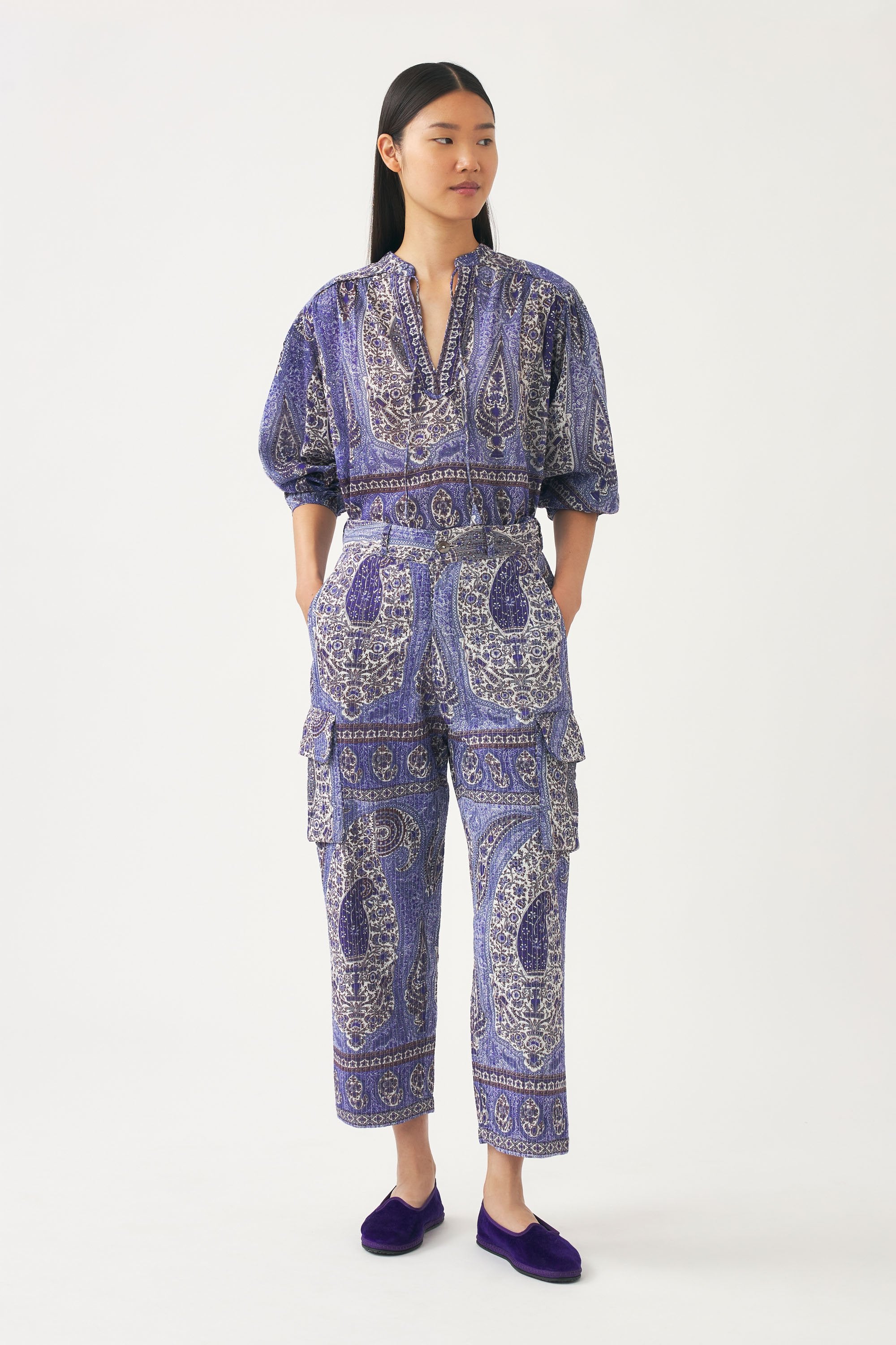 Pantalon imprimé Tajar