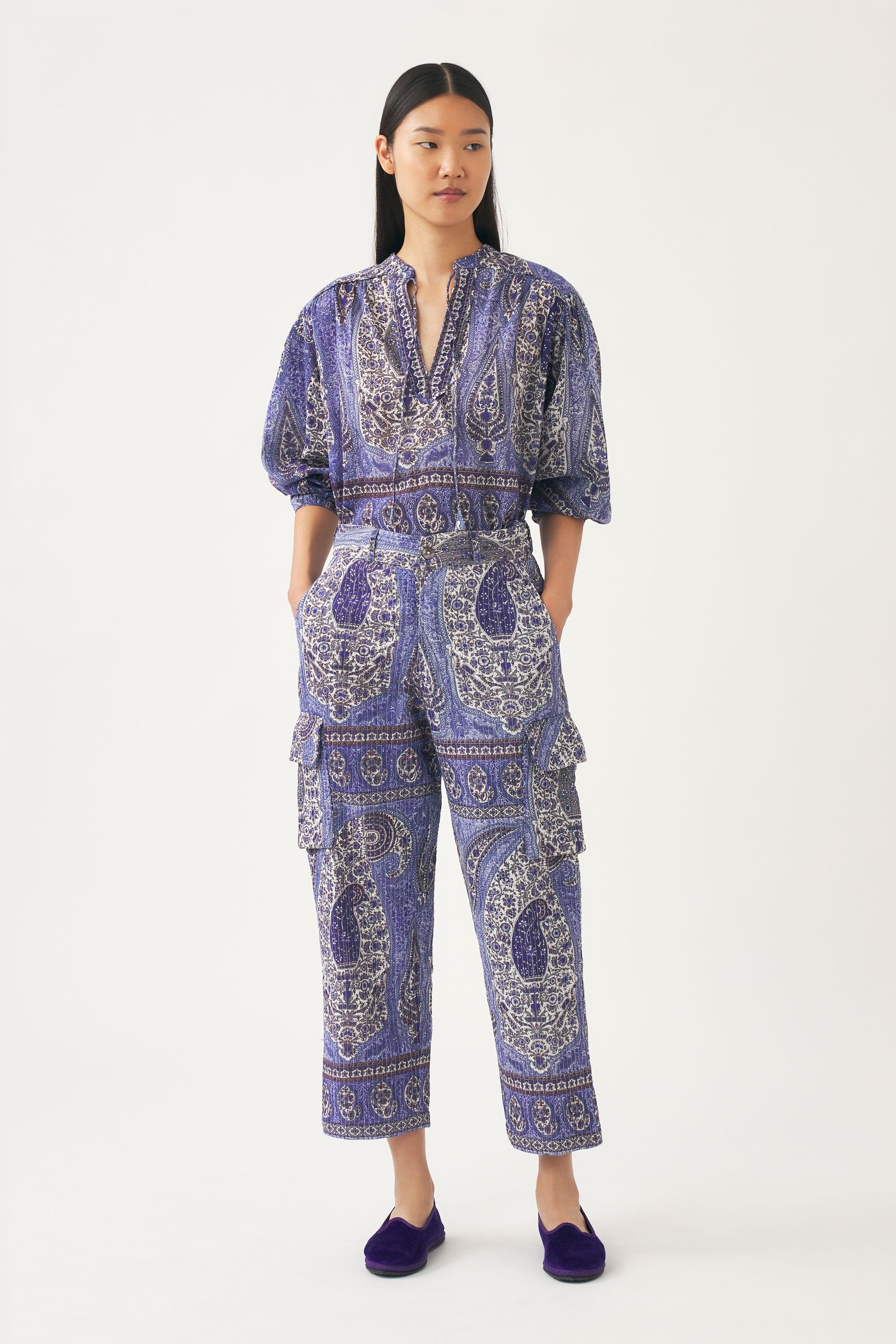 Pantalon imprimé Tajar