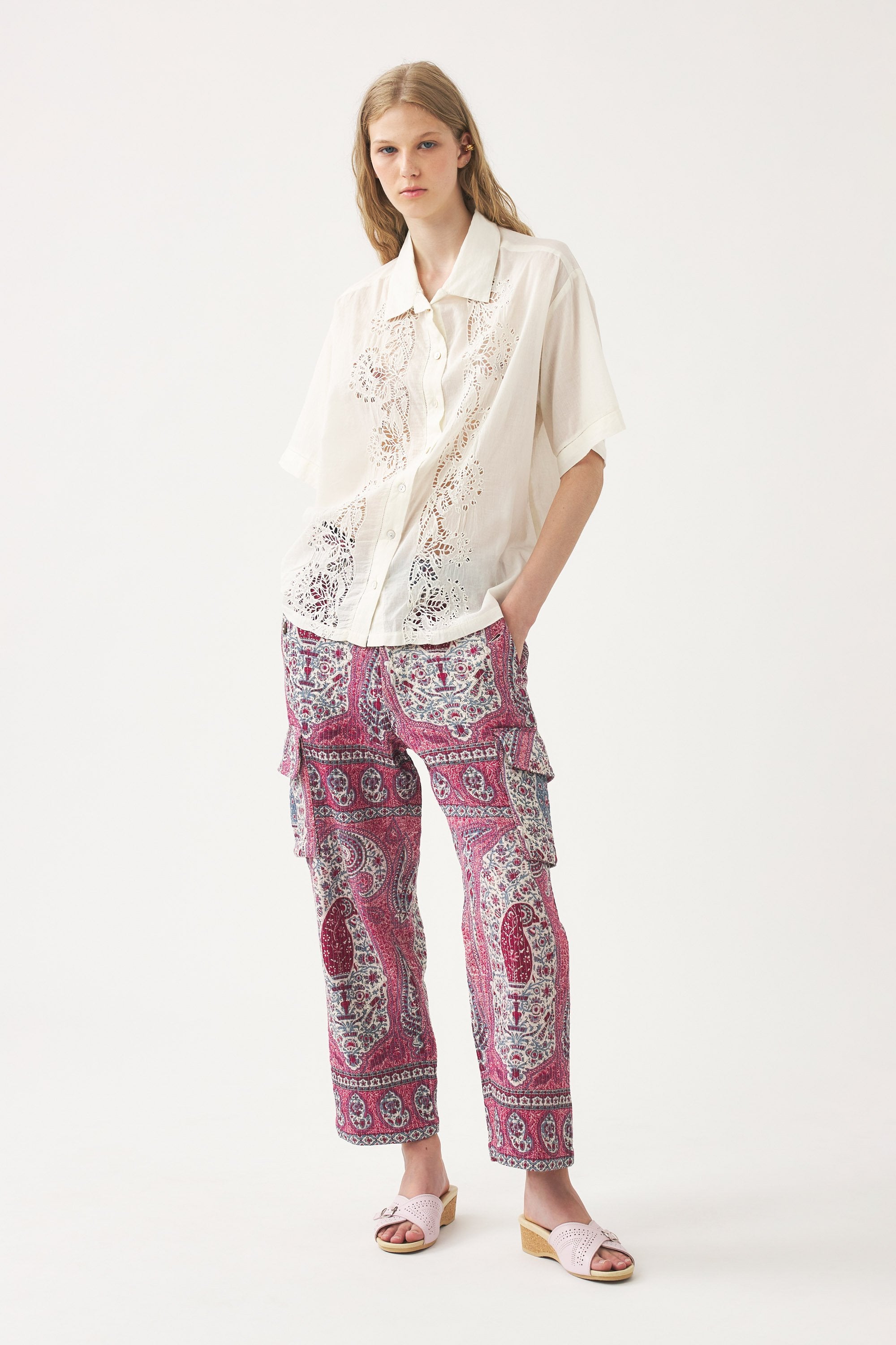 Pantalon imprimé Tajar