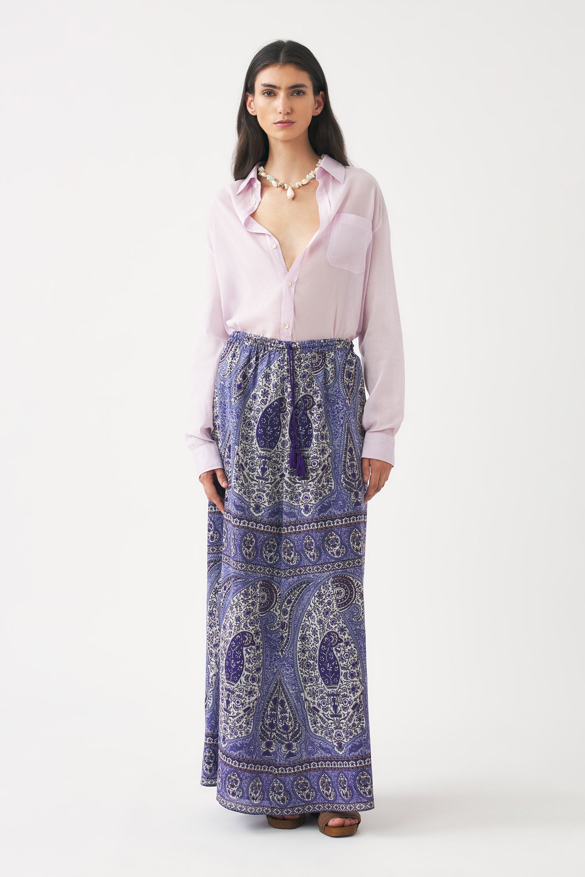 Print maxi skirt Tajar