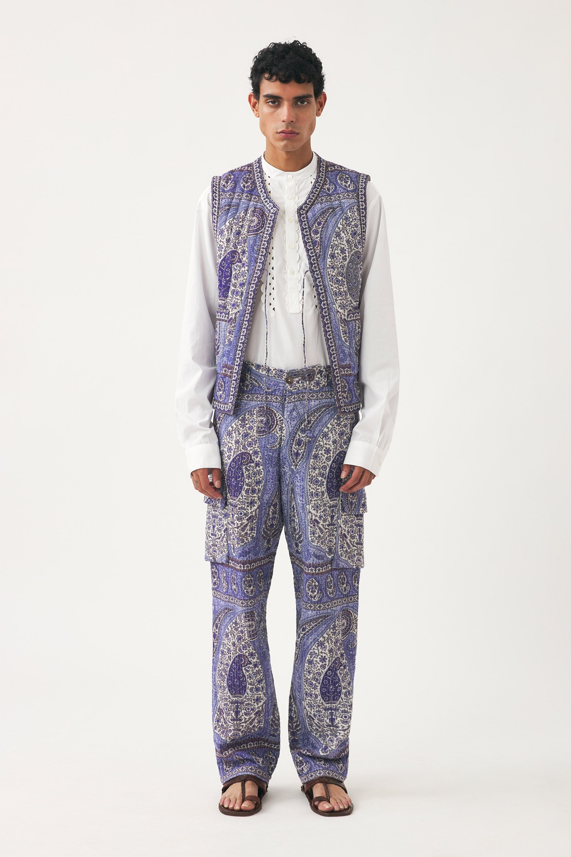 Pantalon imprimé Tajar