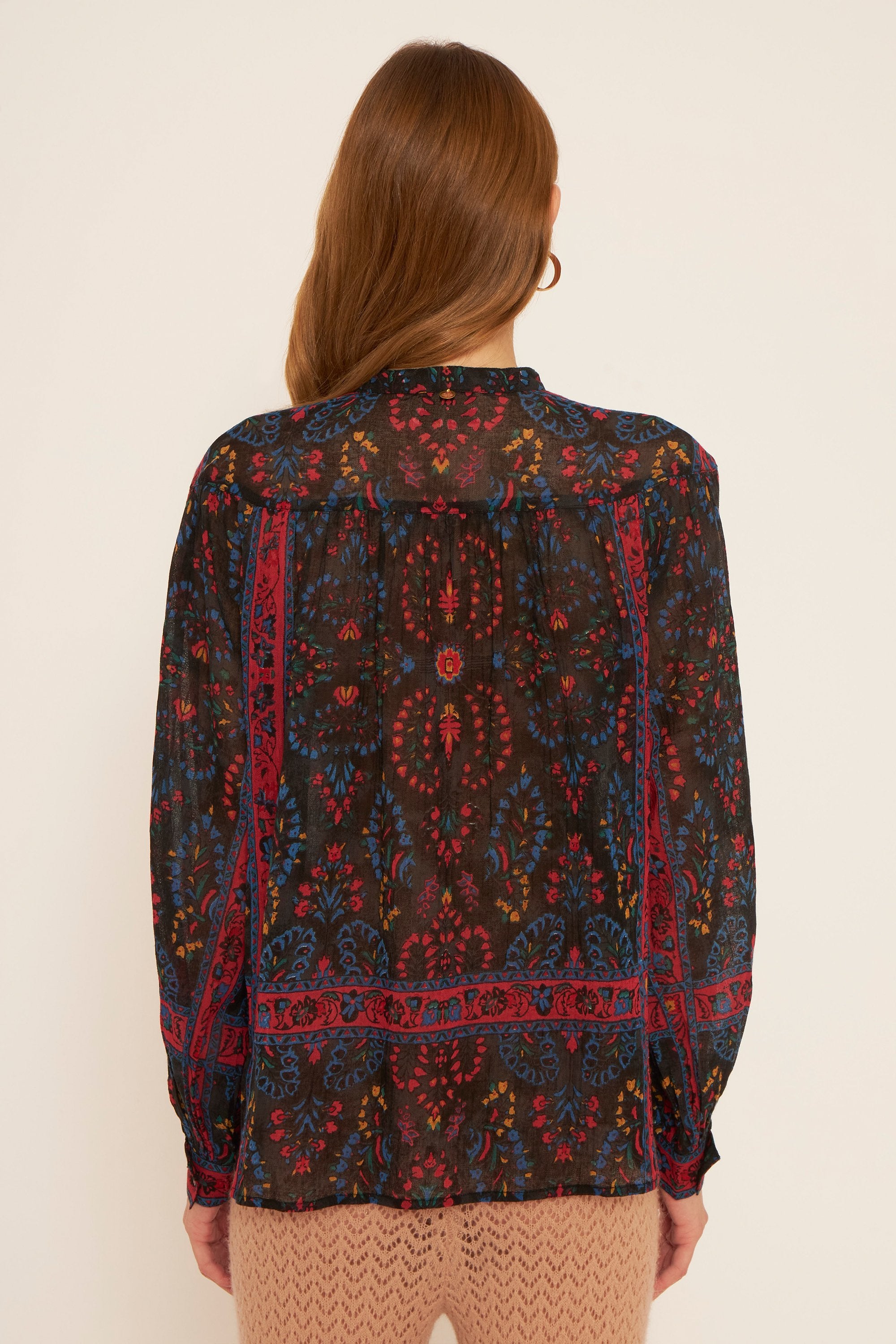 Blouse brodée Tamir