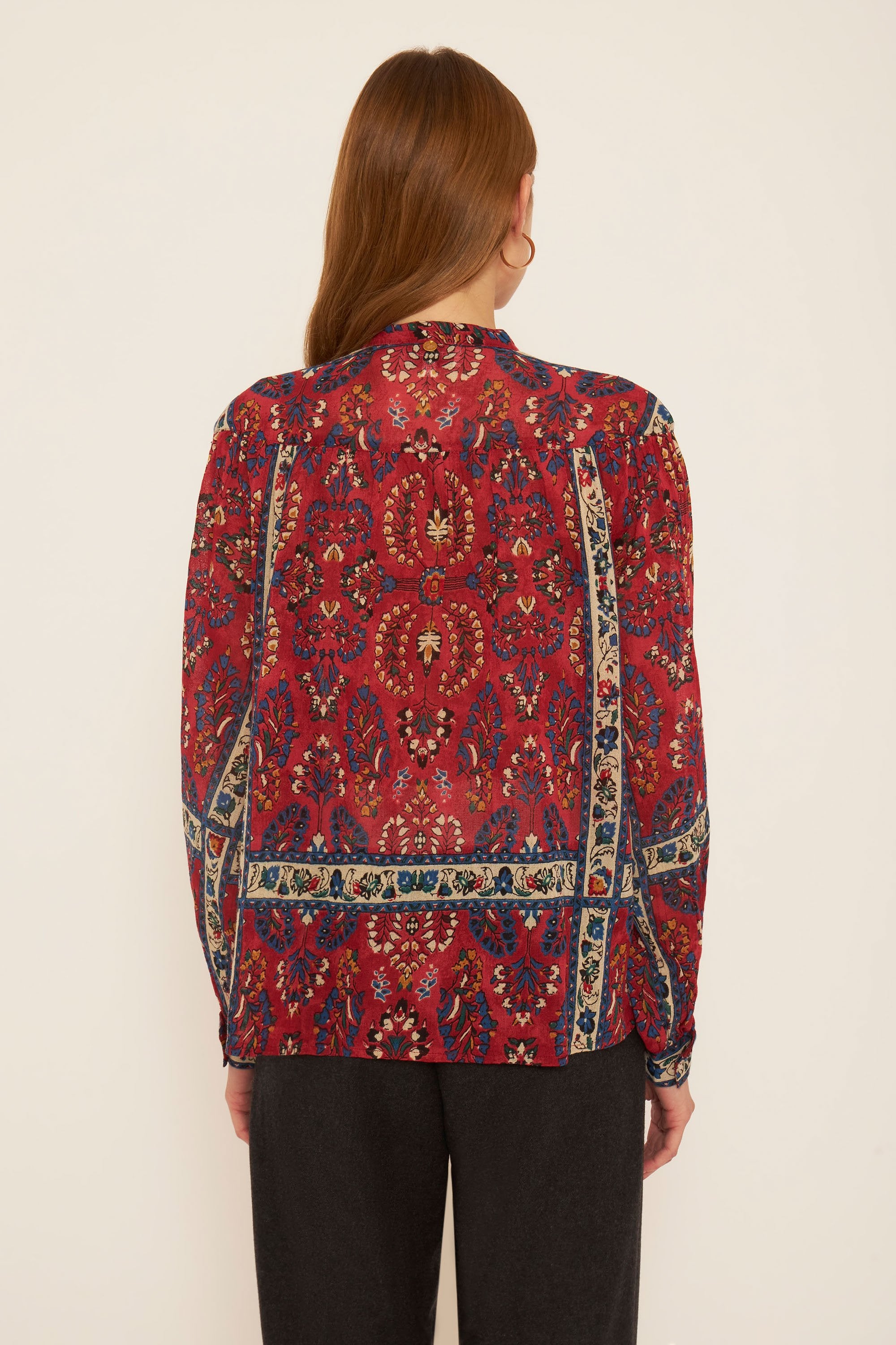 Blouse brodée Tamir