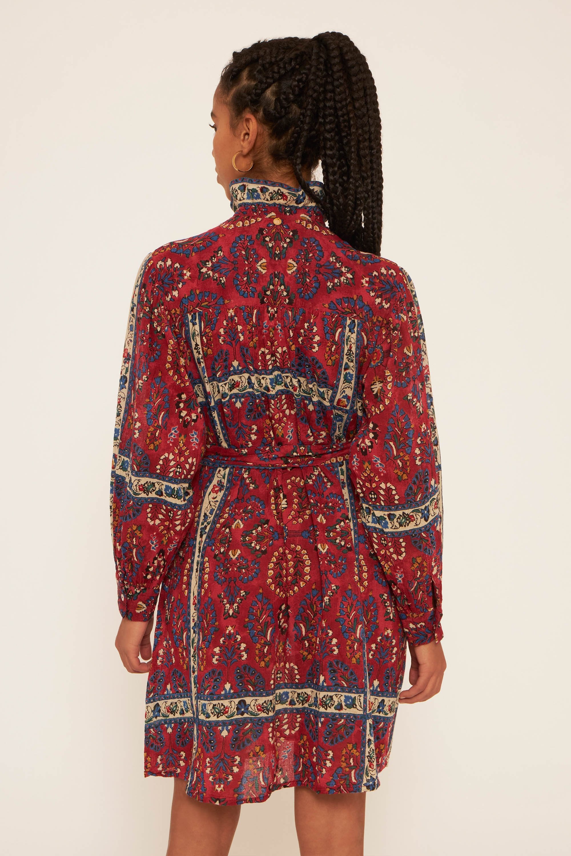 Besticktes Kleid Tamir