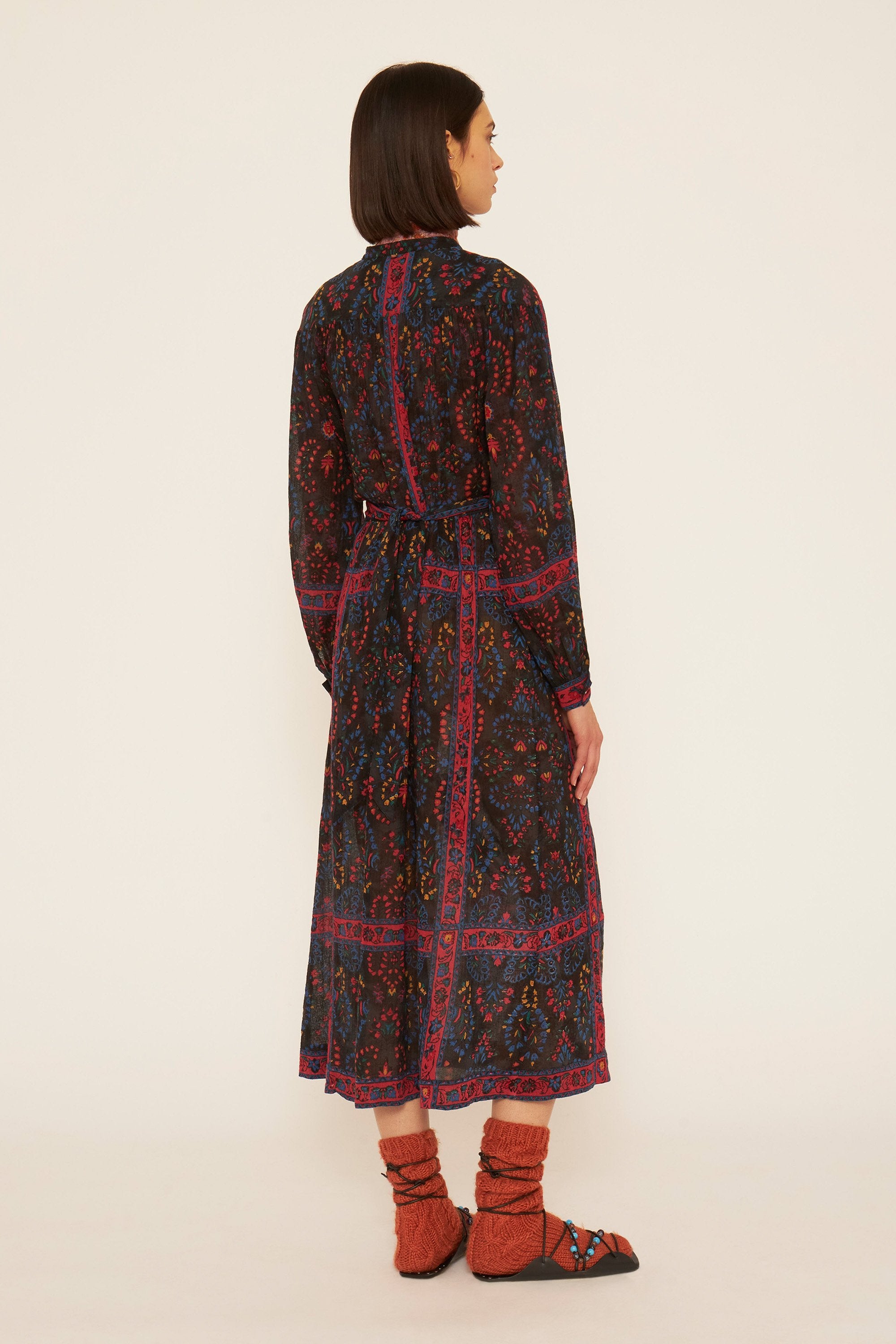 Besticktes Kleid Tamir