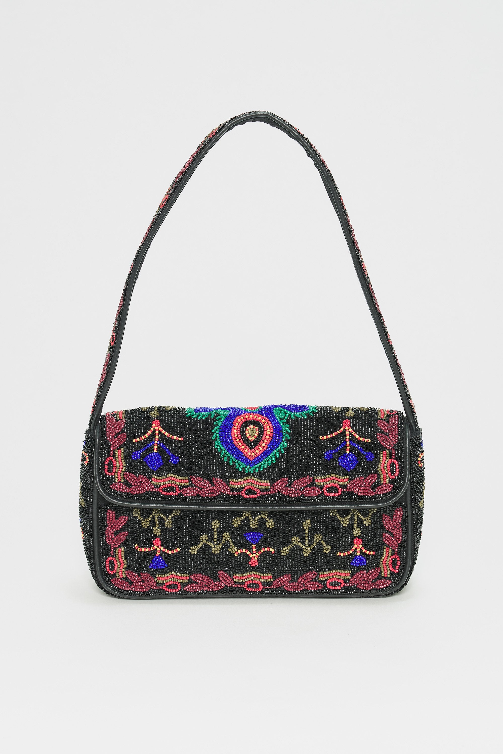Sac baguette brodé Tesora