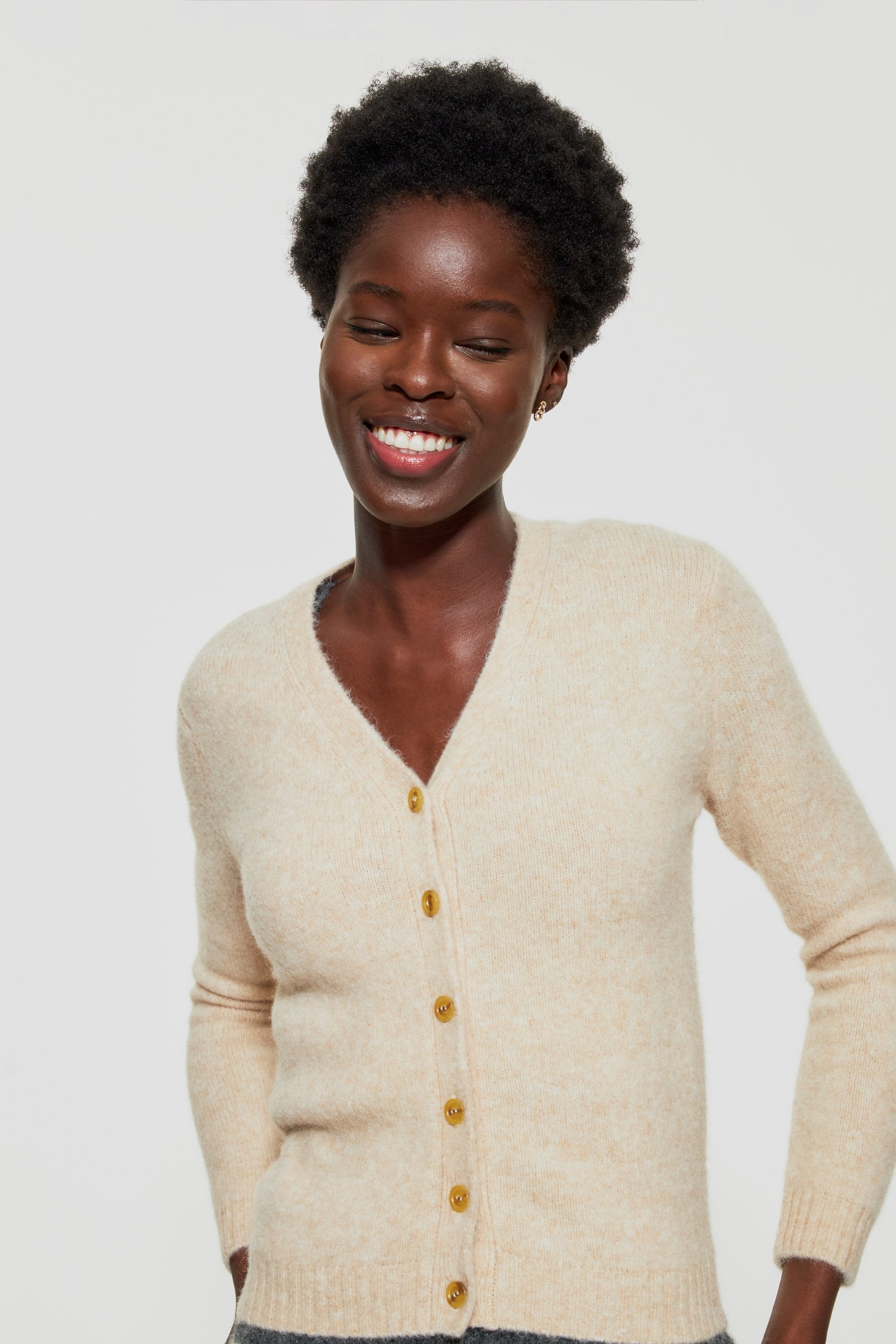 Gilet en maille Tiba