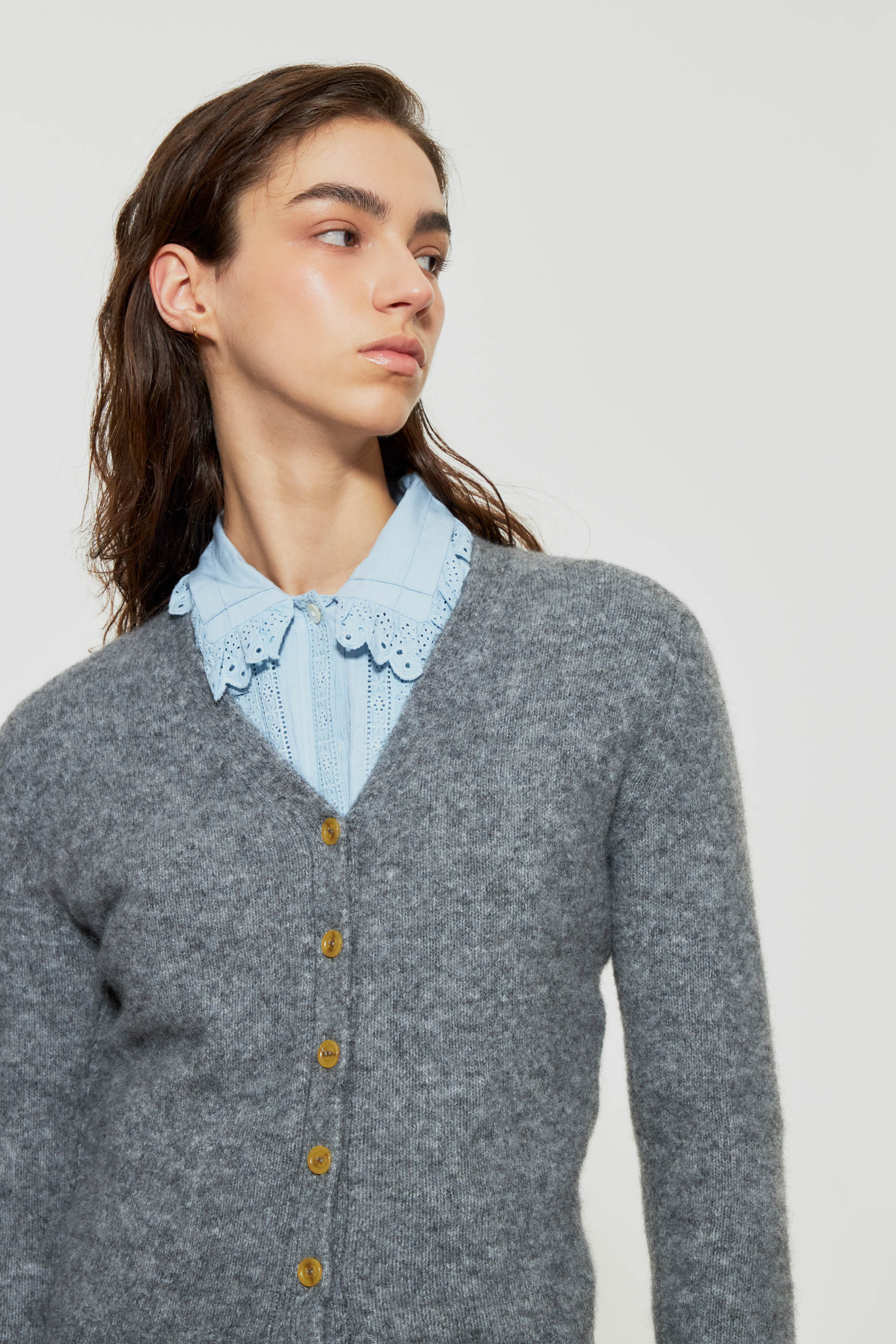 Gilet en maille Tiba