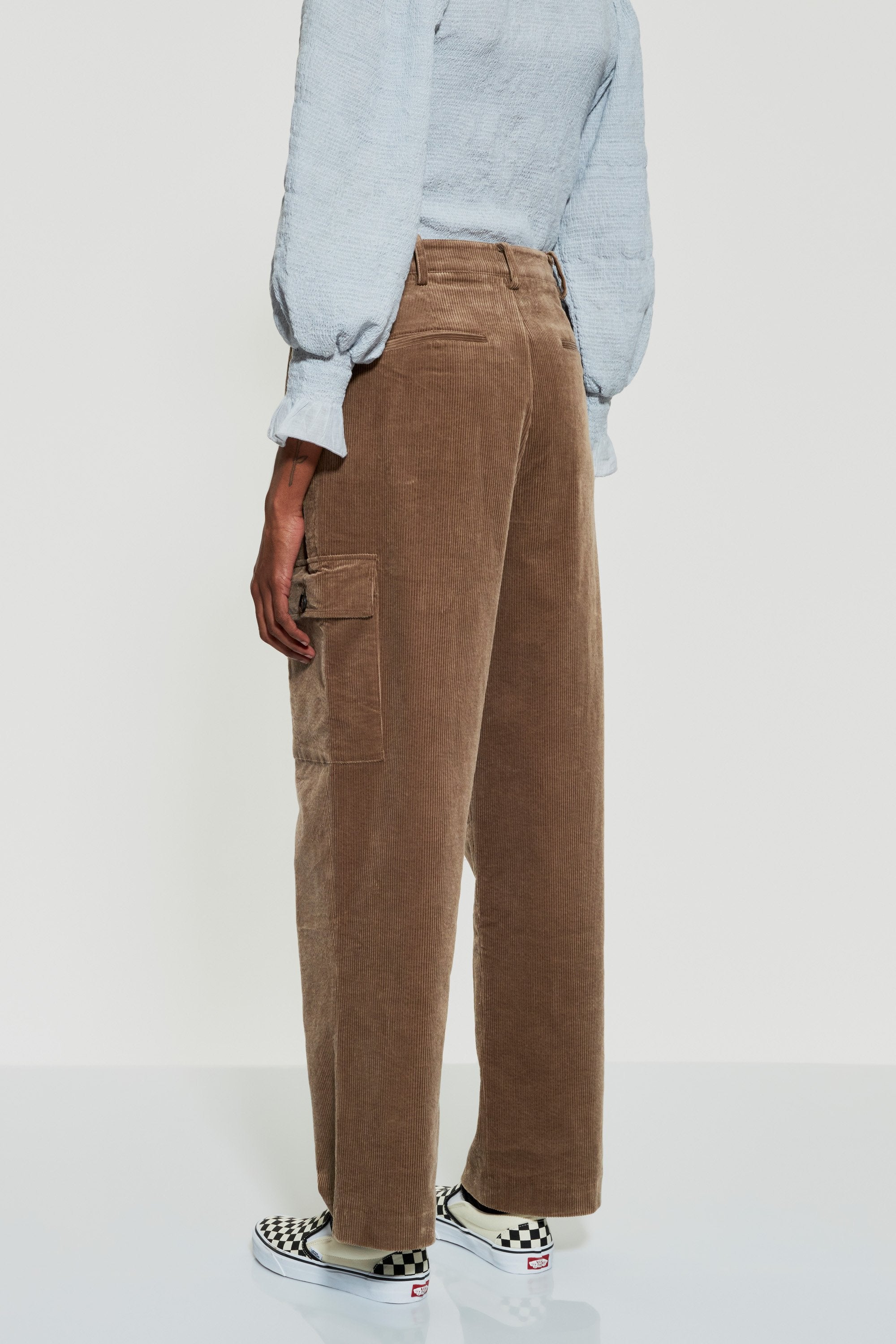 Tilda velvet cargo trousers