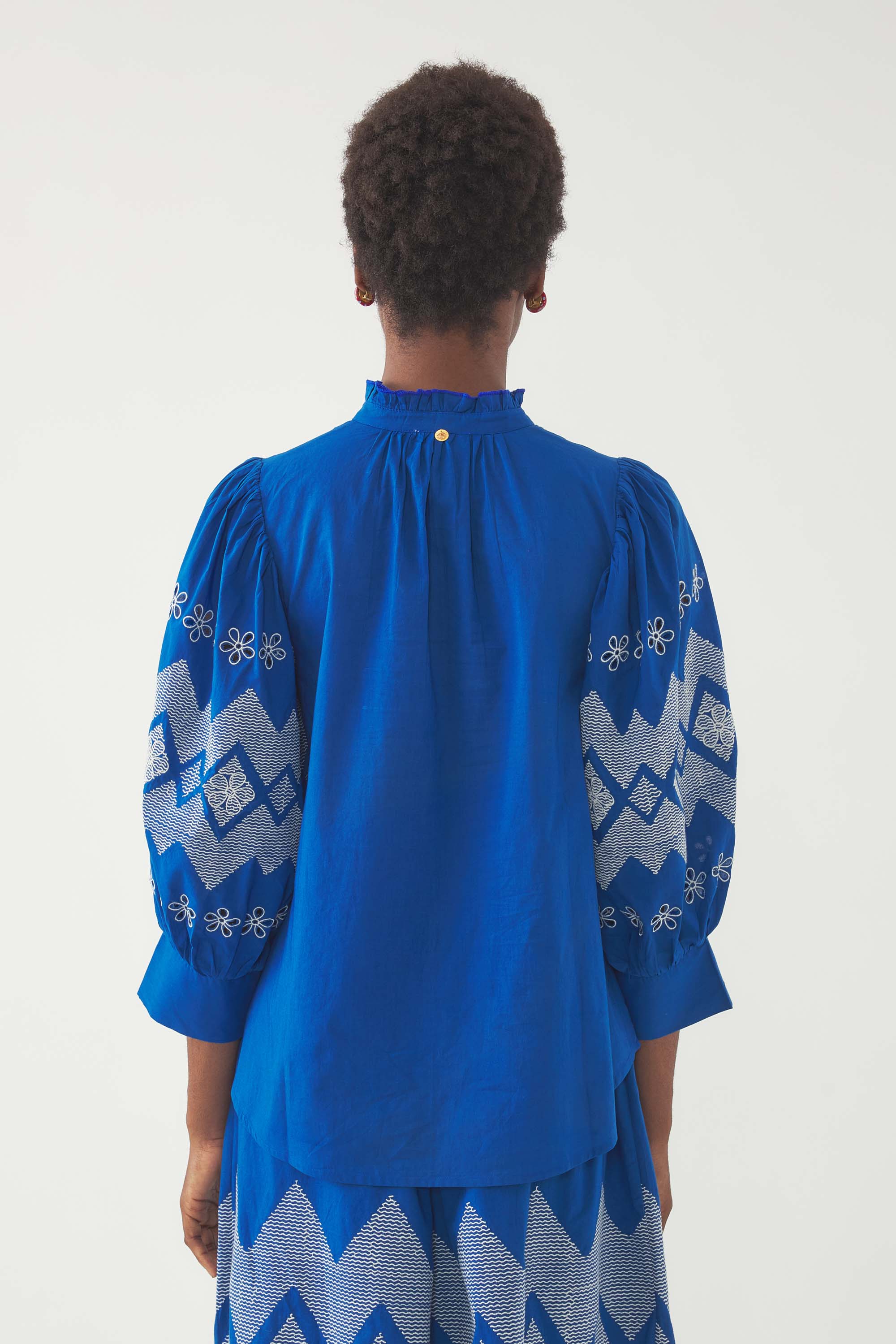 Blouse brodée Tolede