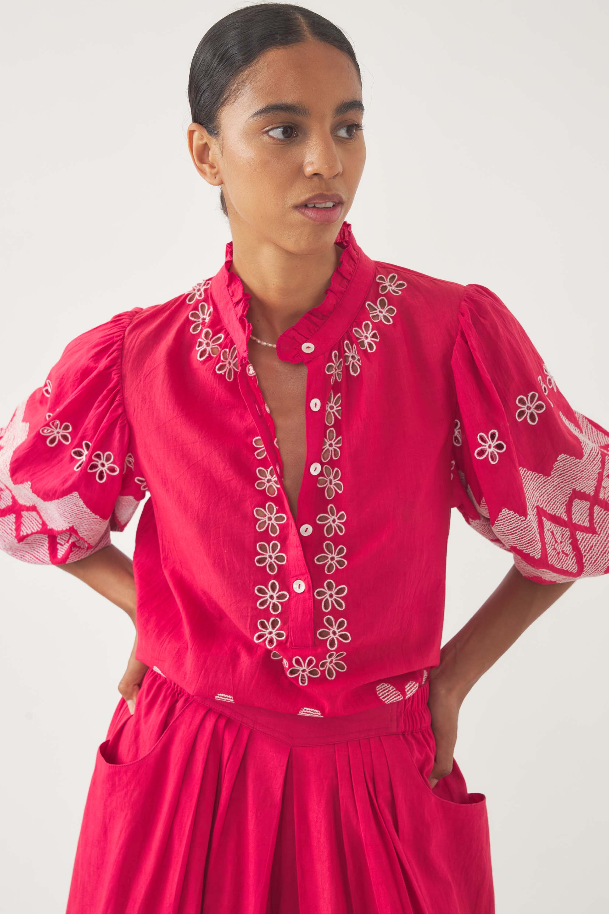 Embroidered Blouse Tolede