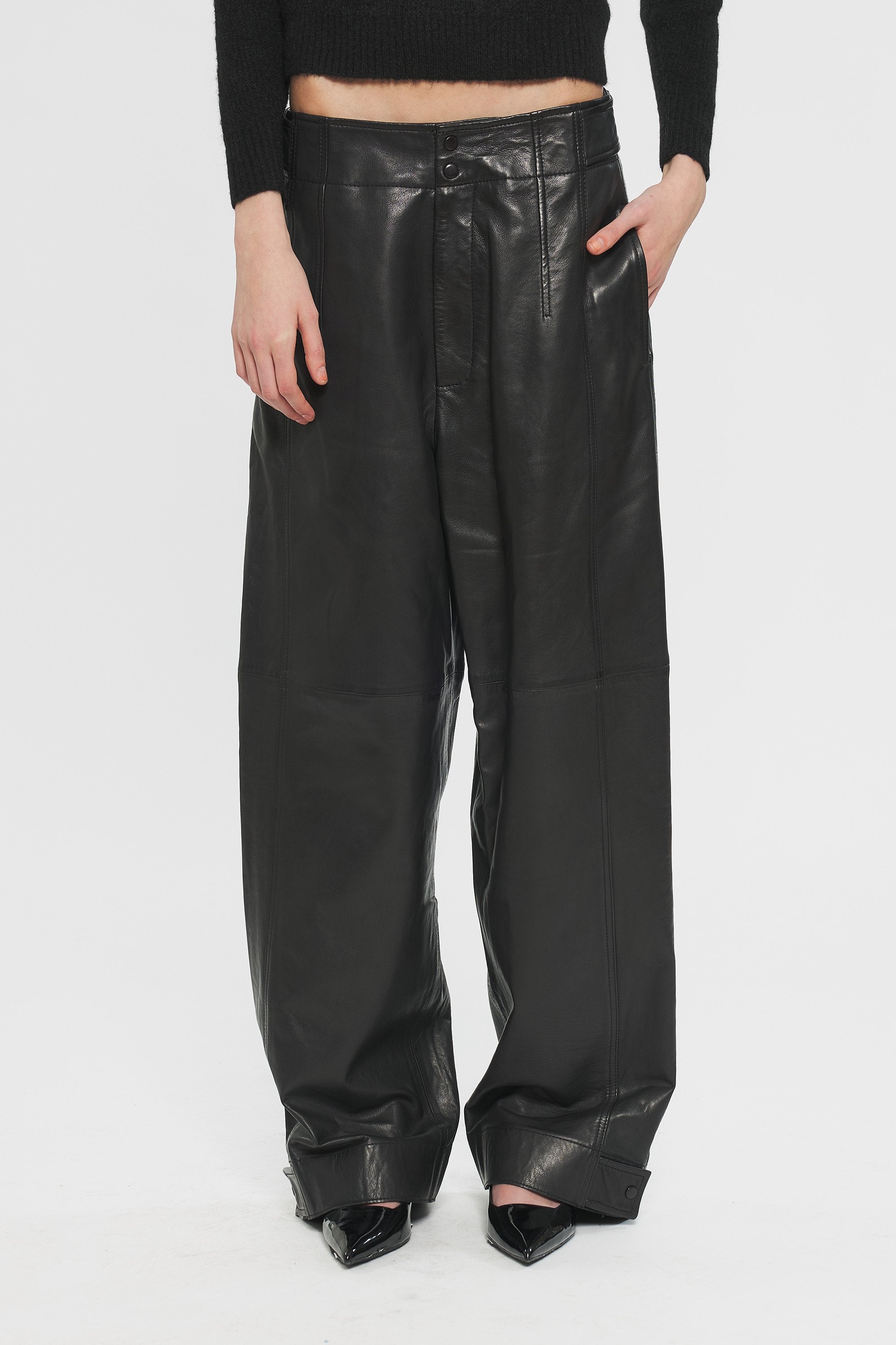 Pantaloni pelle Tom
