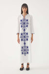 Embroidered Maxi Dress Vahani