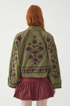 Embroidered Bomber Jacket Winna