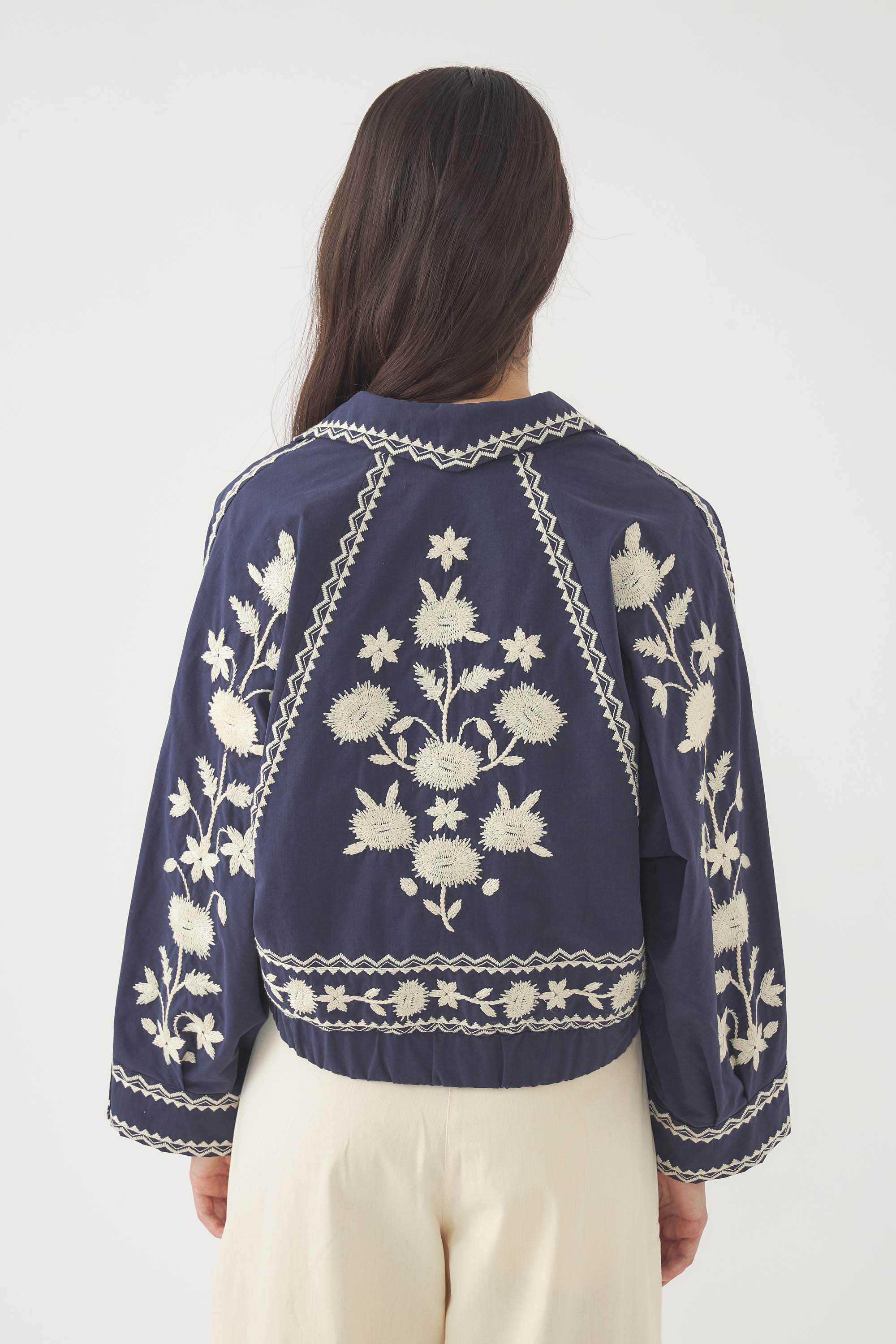 Embroidered Bomber Jacket Winna