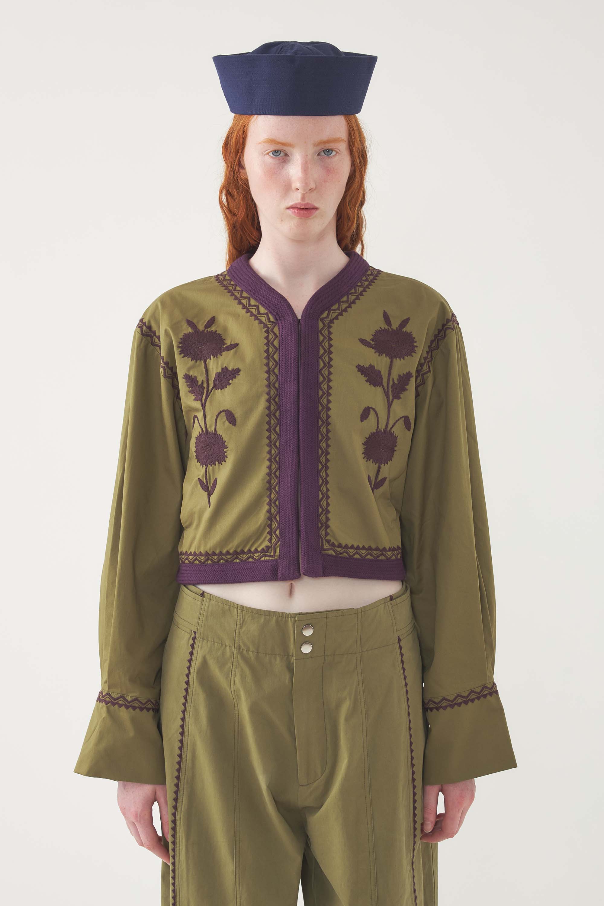 Bestickte Jacke Winna