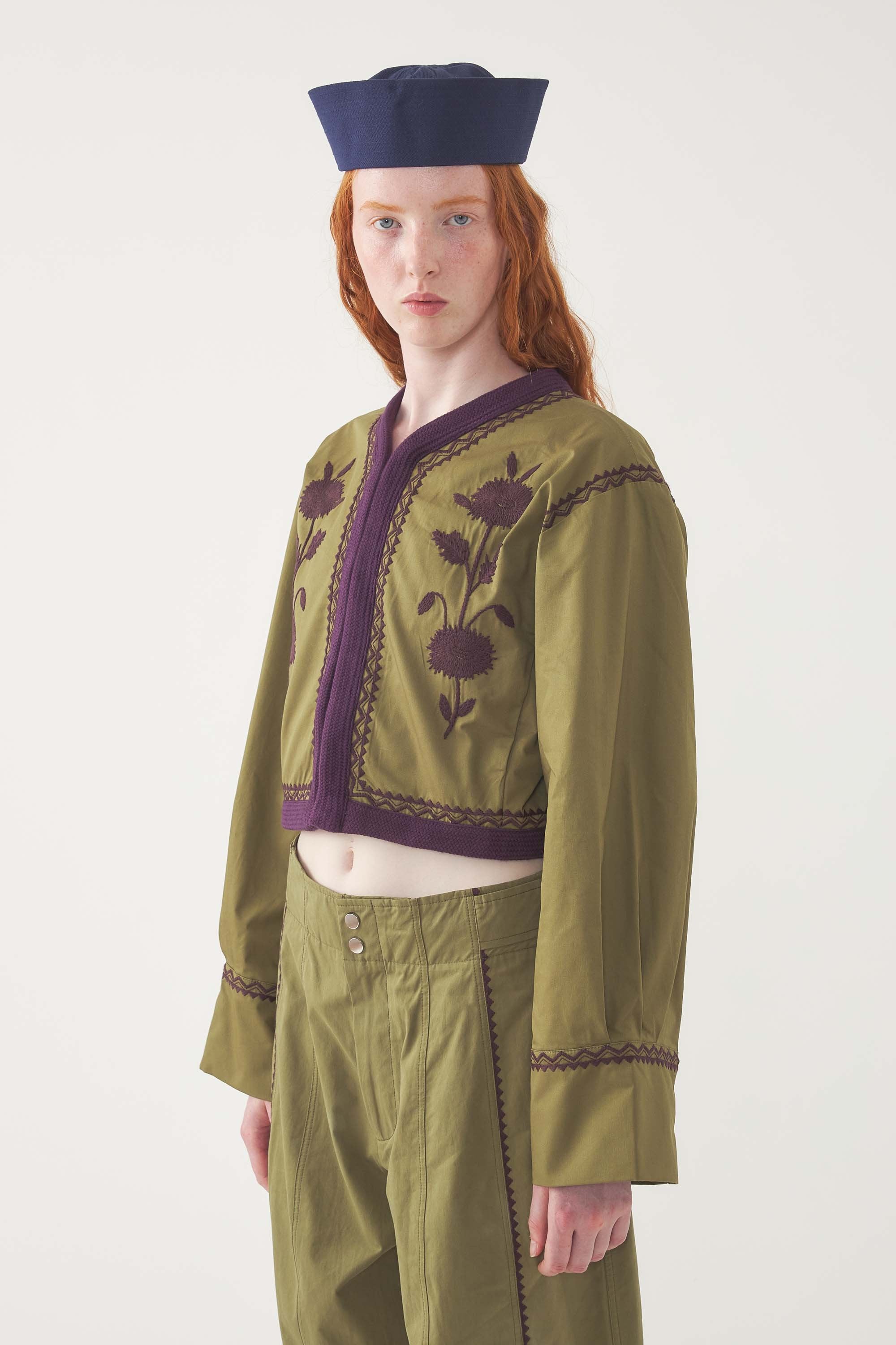 Bestickte Jacke Winna
