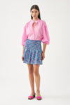 Smocked miniskirt Zena