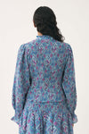 Smocked blouse Zena