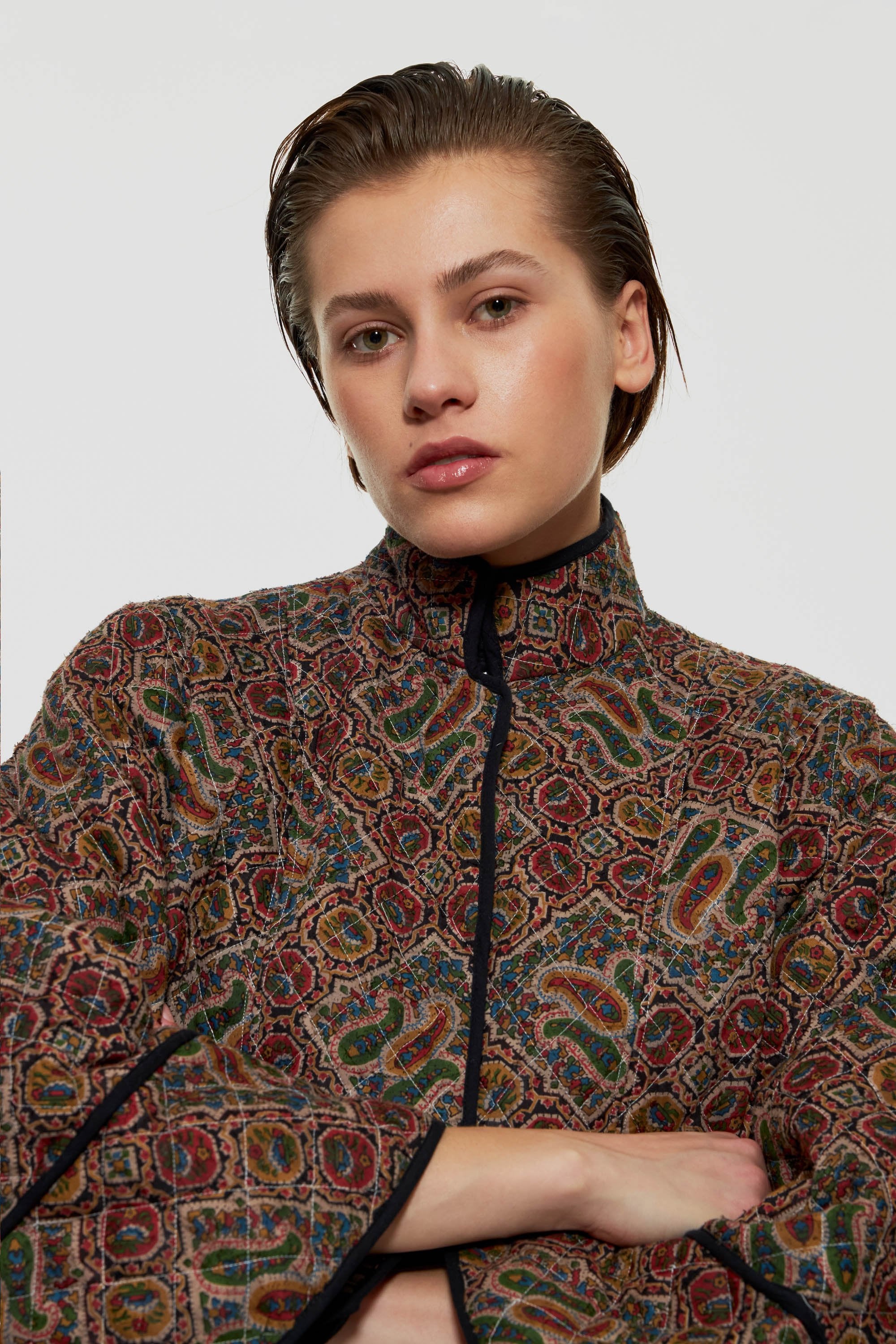 Zina quilted coat