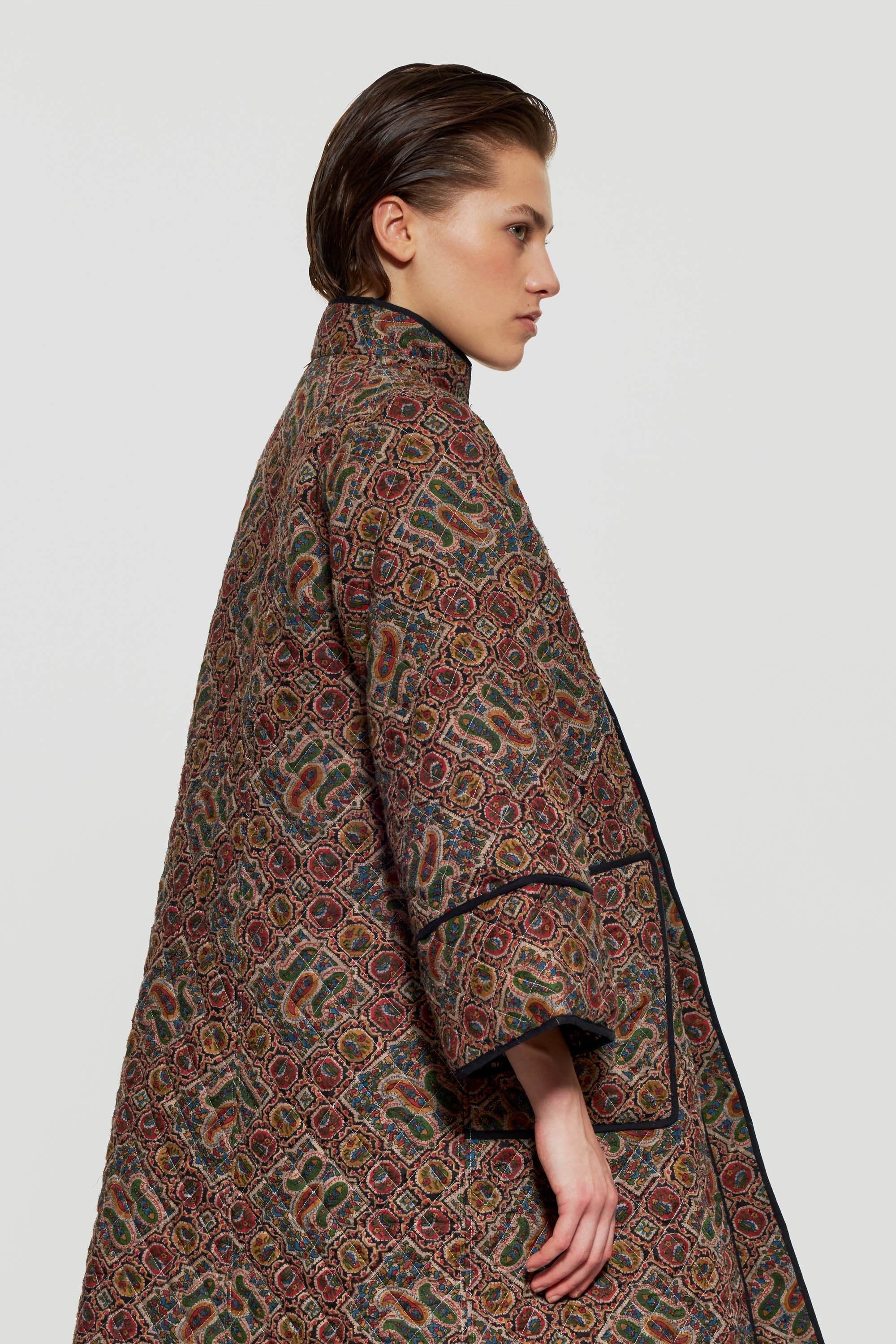 Zina quilted coat