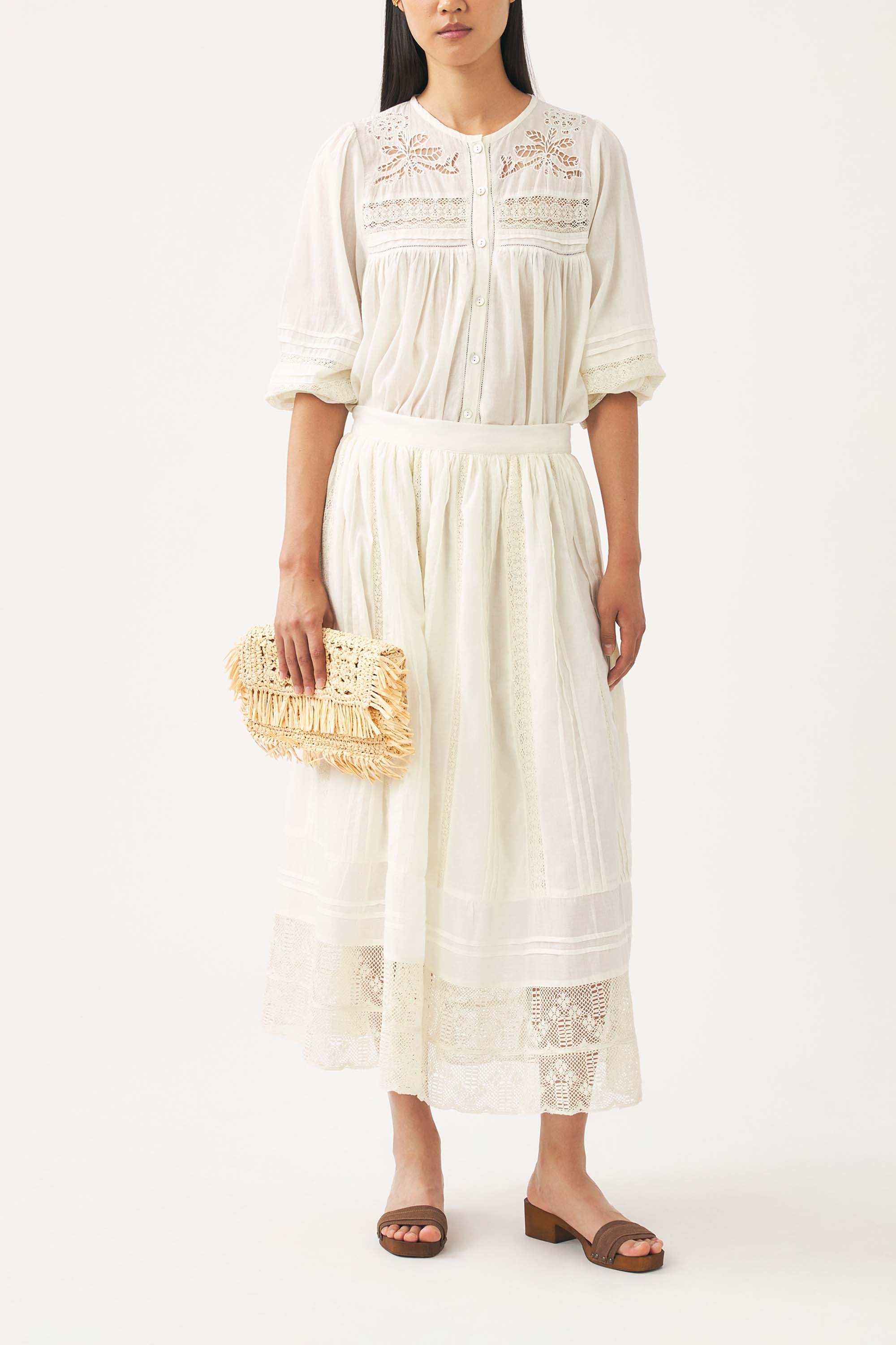 Openwork blouse Aloha