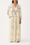 Mini caftan brodé Aloni