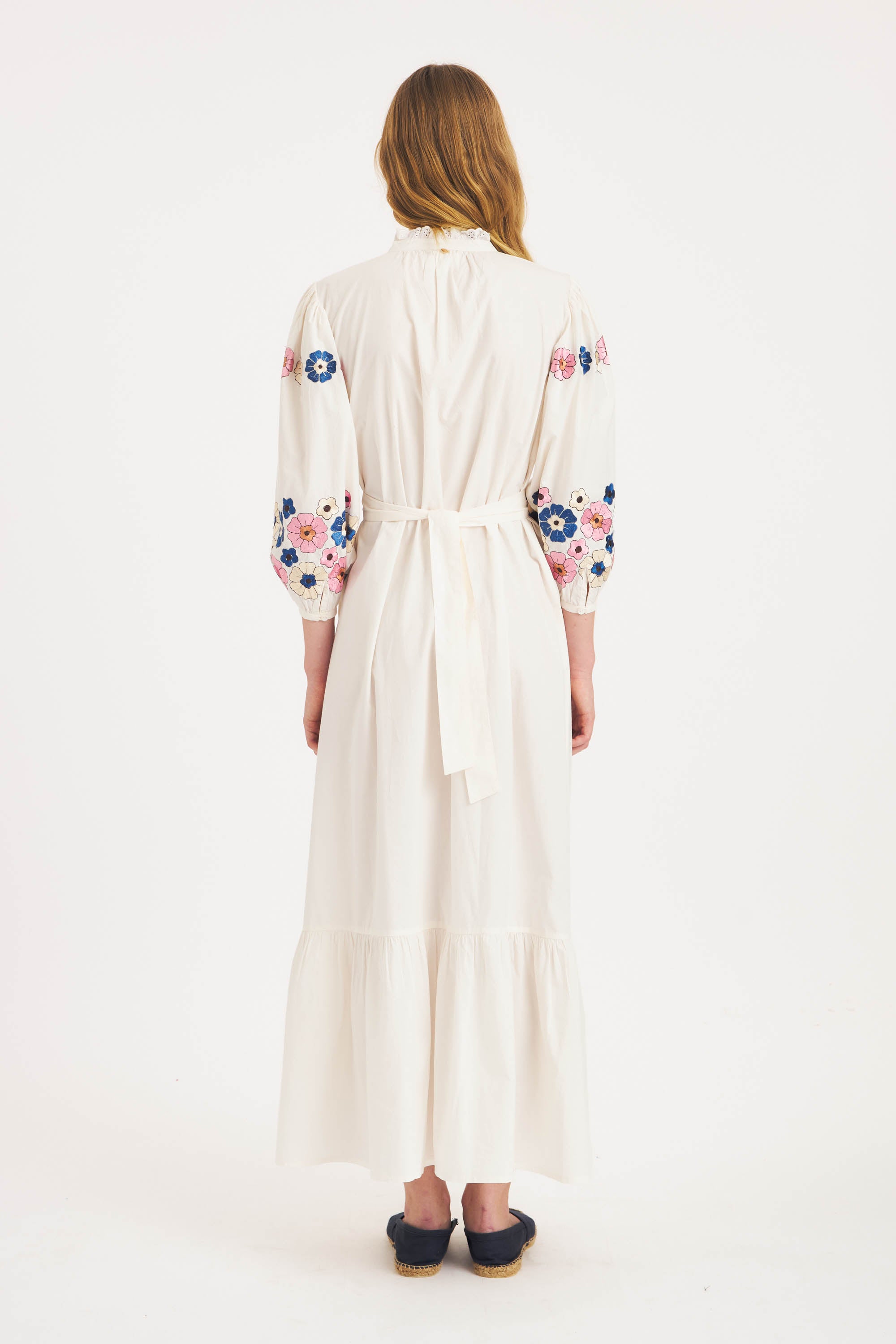 Amantina embroidered maxi dress