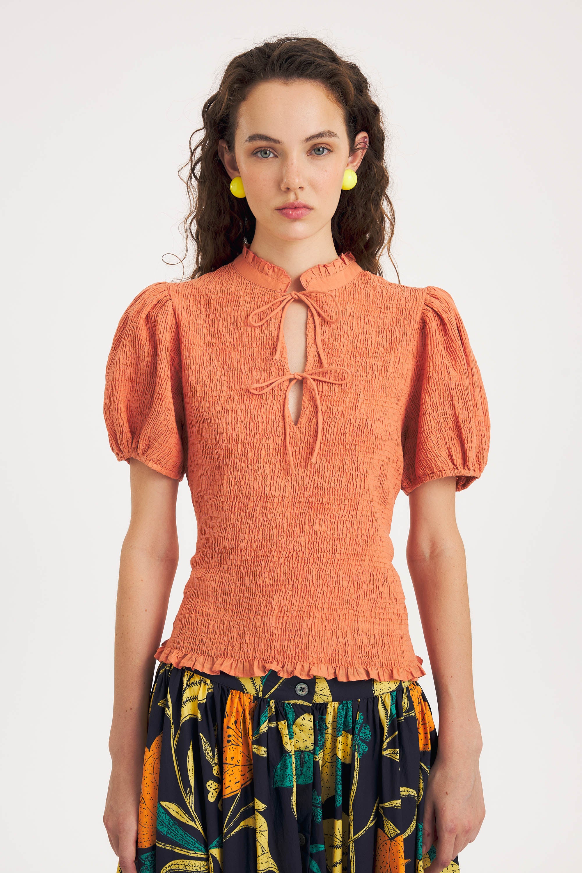 Blouse smockée Angela