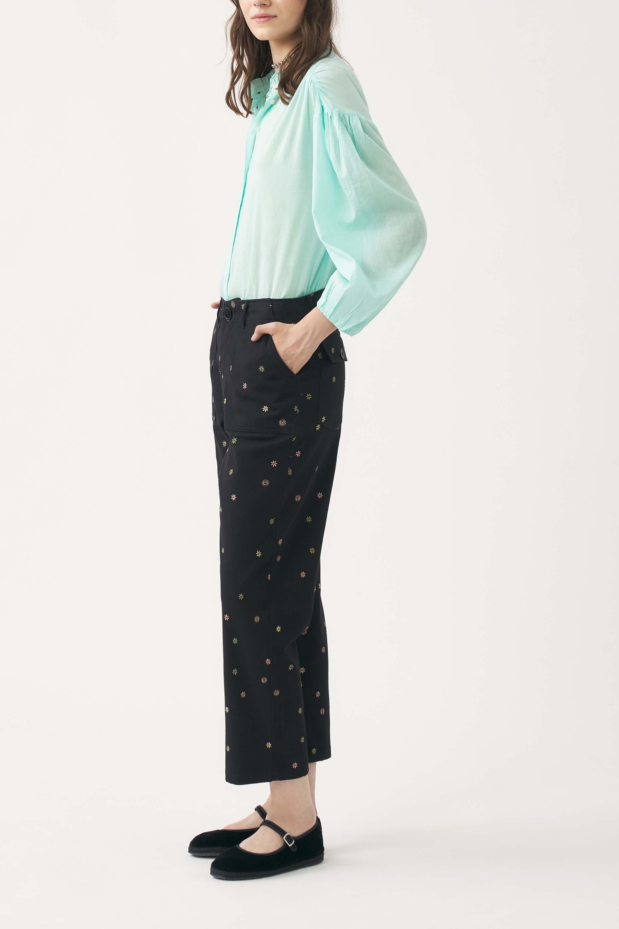 Cotton voile blouse Anna