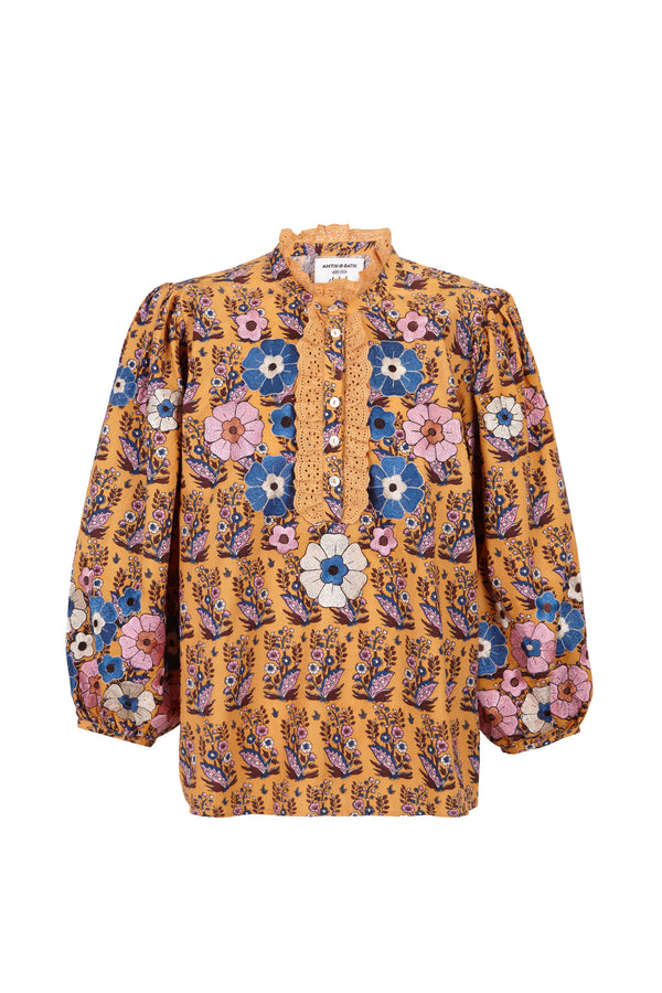 Blusa ricamata Amantine CABANA & ANTIK BATIK