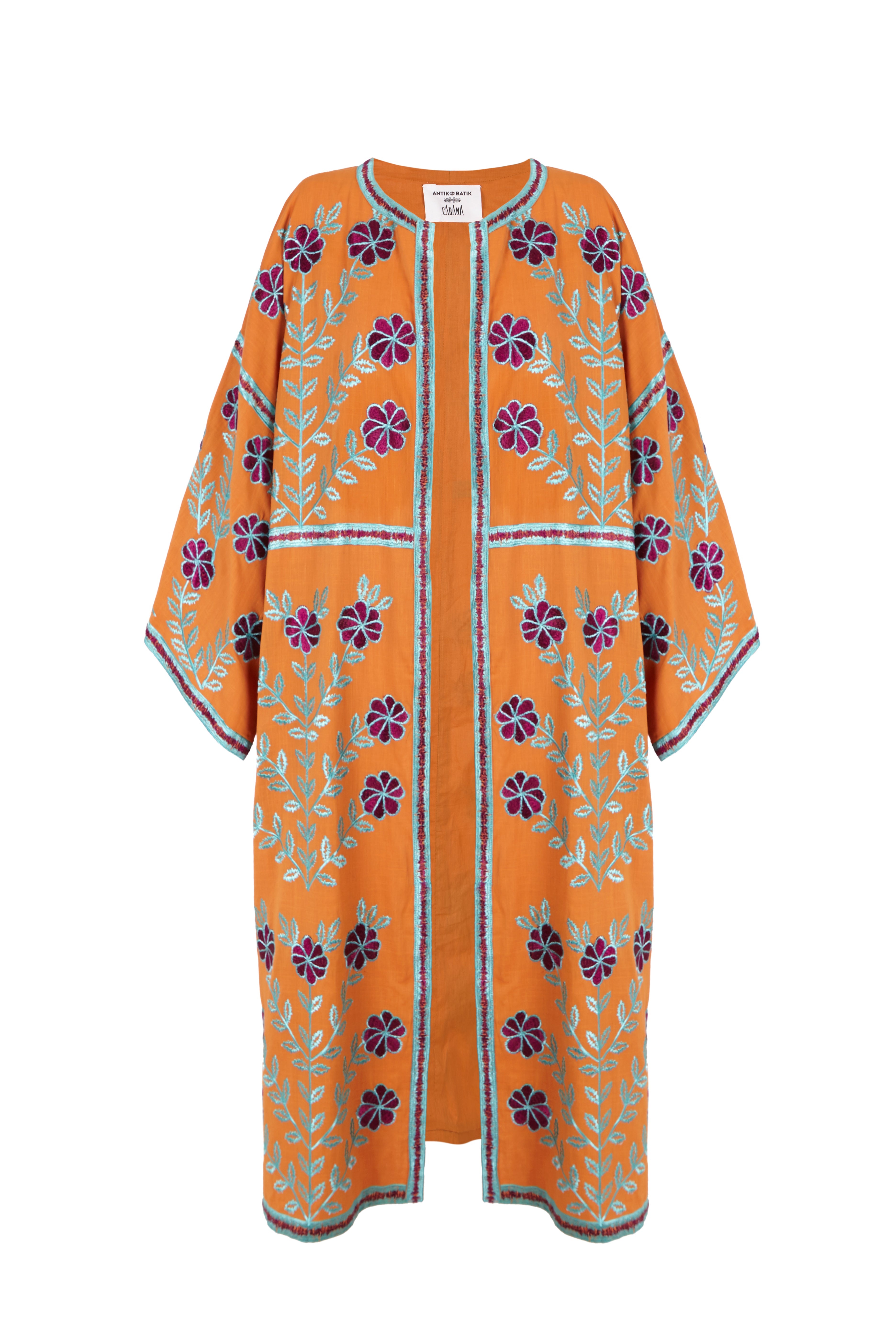 Embroidered Kaftan Ary - CABANA & ANTIK BATIK