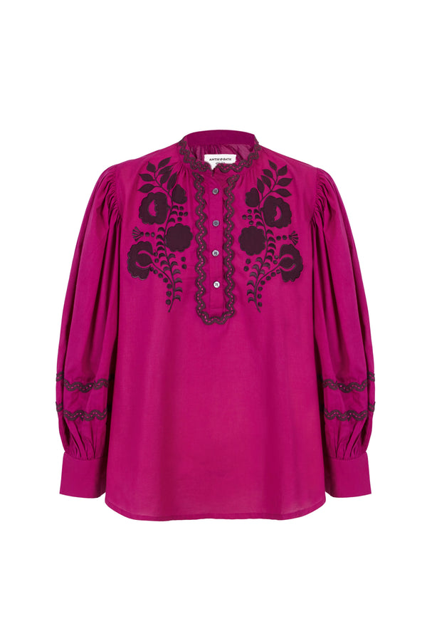 Camicetta ricamata Colette - CABANA & ANTIK BATIK