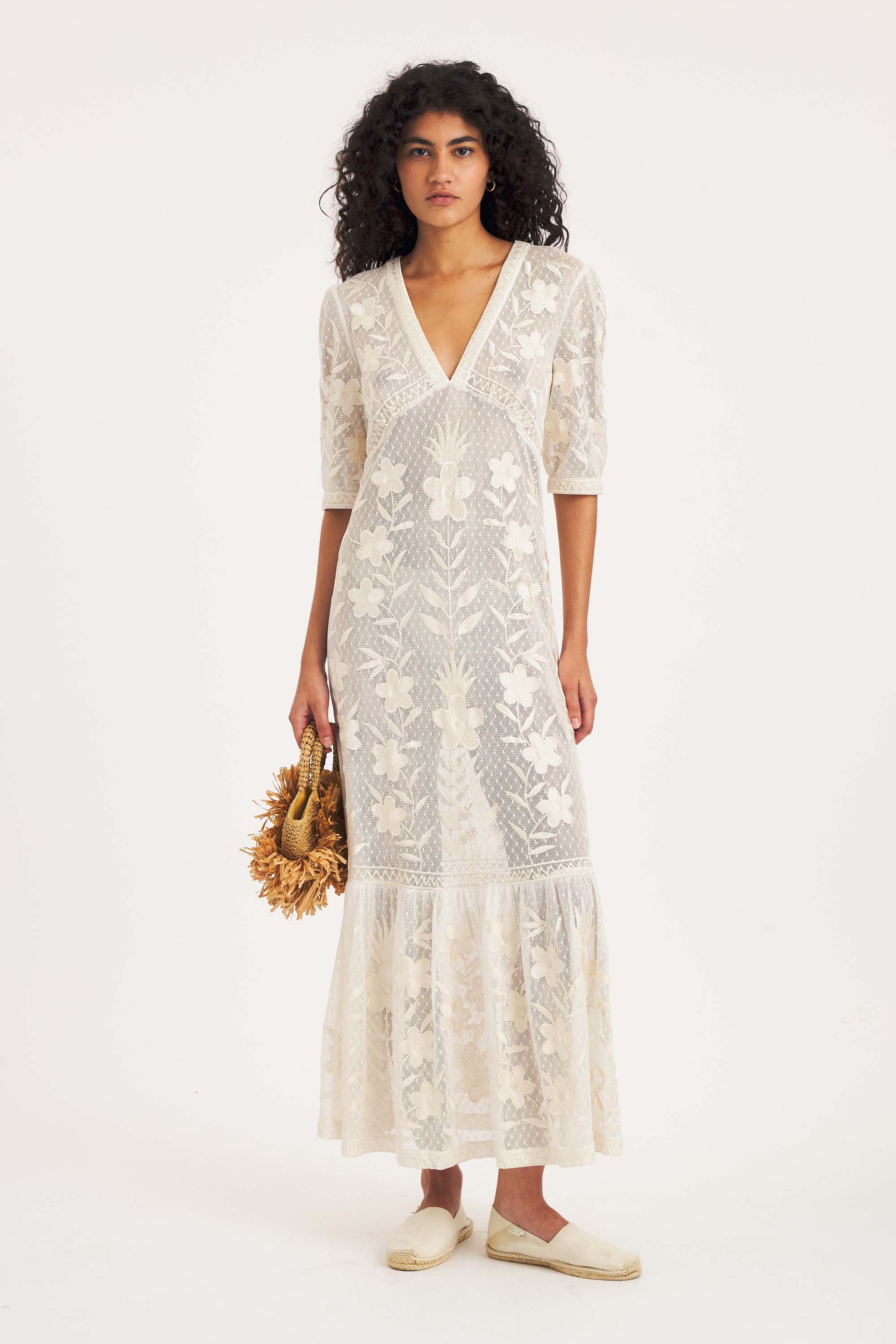 maxi dress batik Roaming' Organic Maxi Dress In Batik Blue Lost Lover Boutique