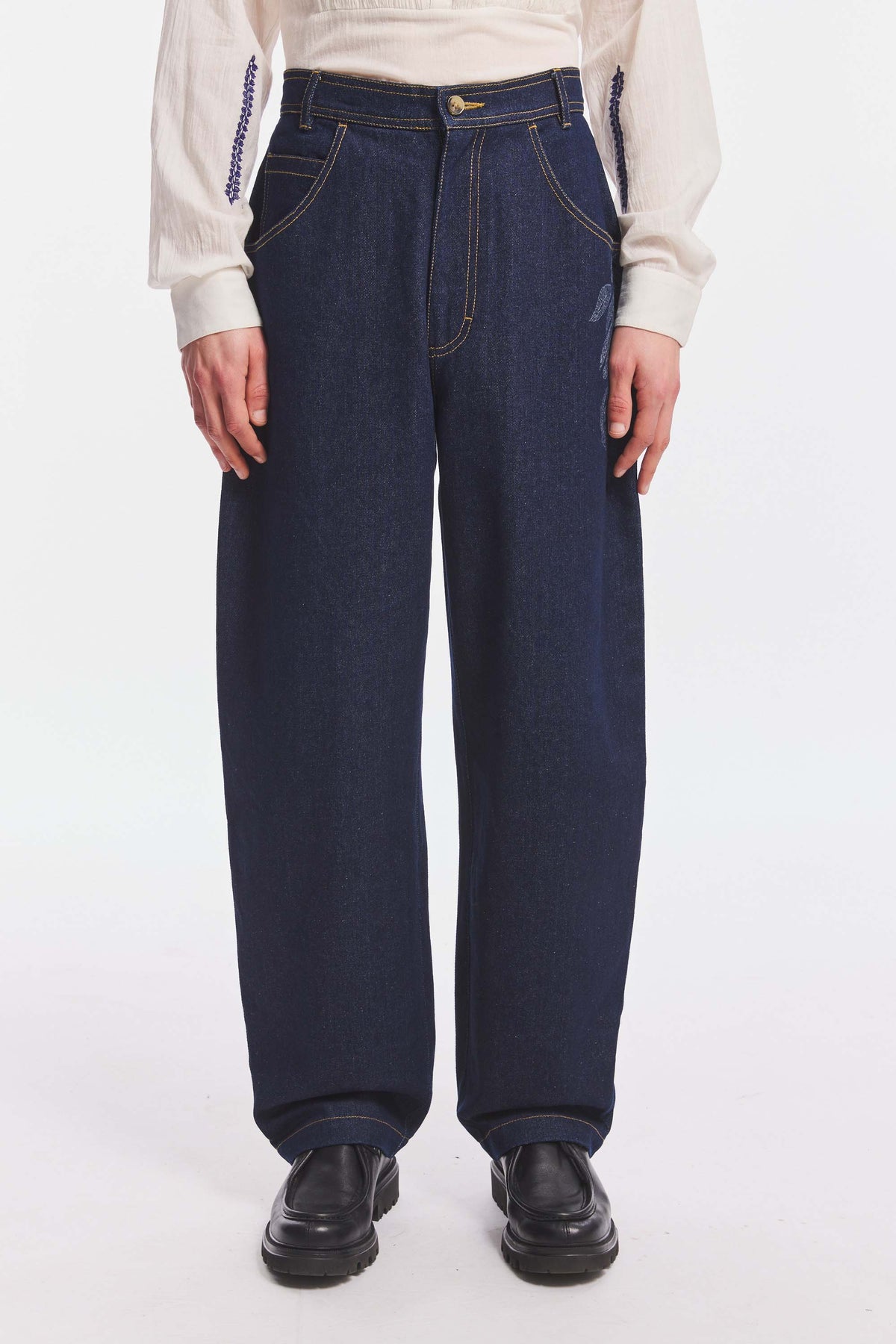 EGLANTINE3PAN-DENIM