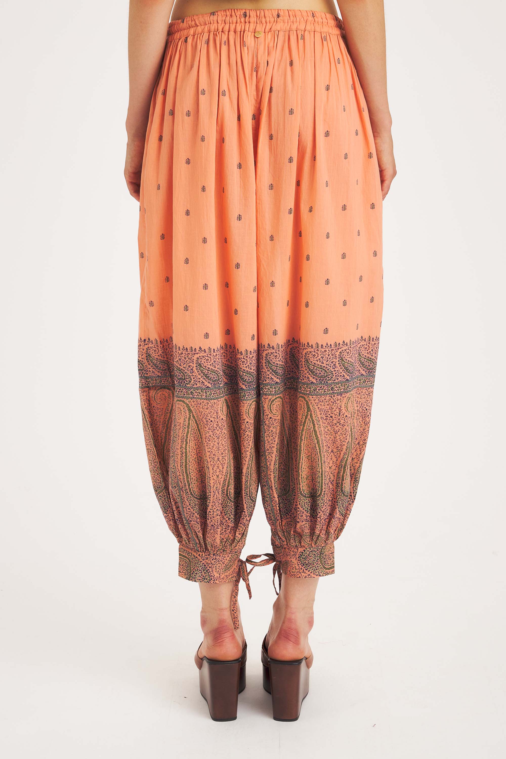パンツ ARTS&SCIENCE DS SAROUEL Ethnic pants Sarouel Johri – Cotton Voile & Paisley Elegance | Antik Batik