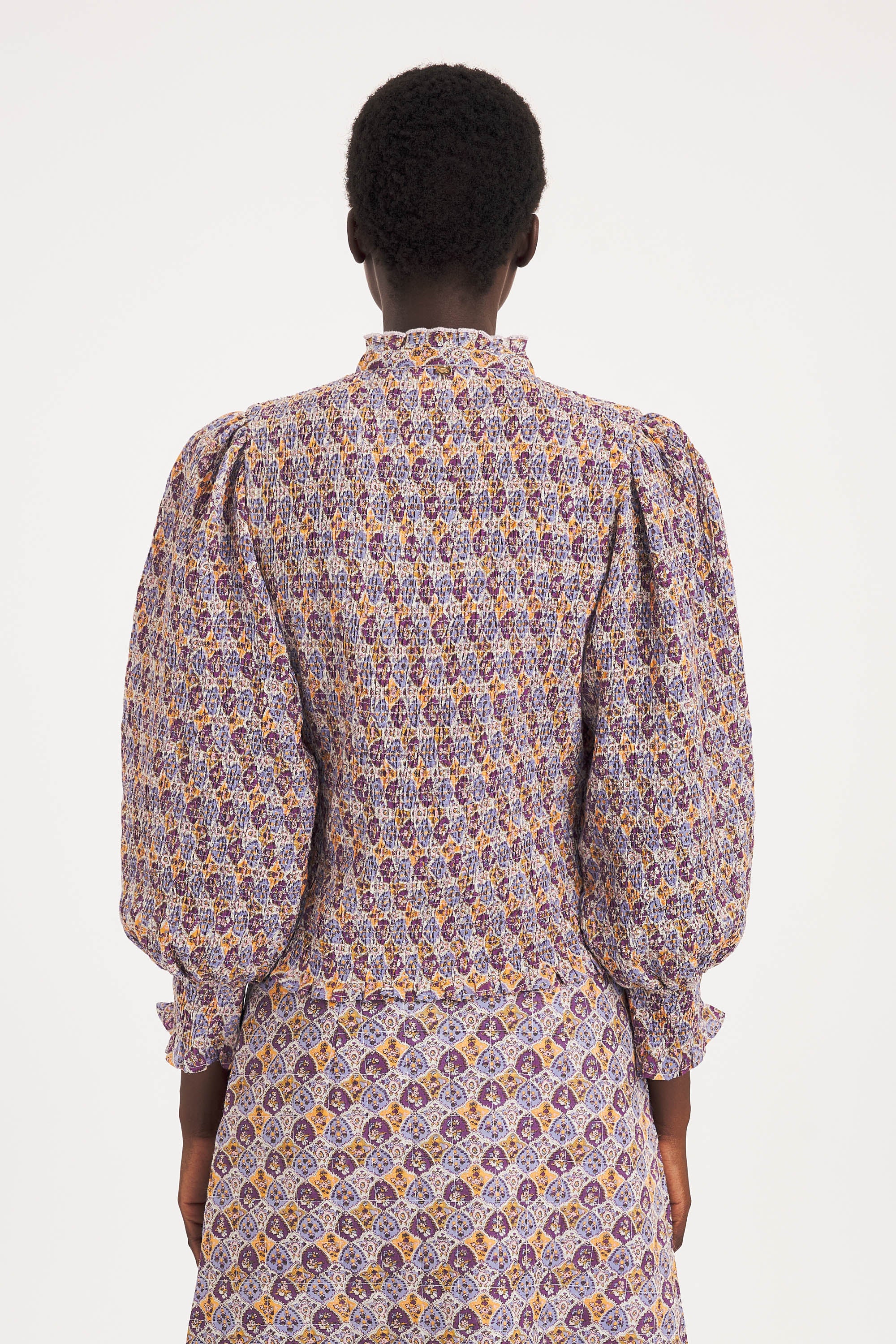 Blouse smockée Kayla