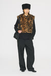 Leopard vest