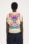 Rainbow Embroidered Vest