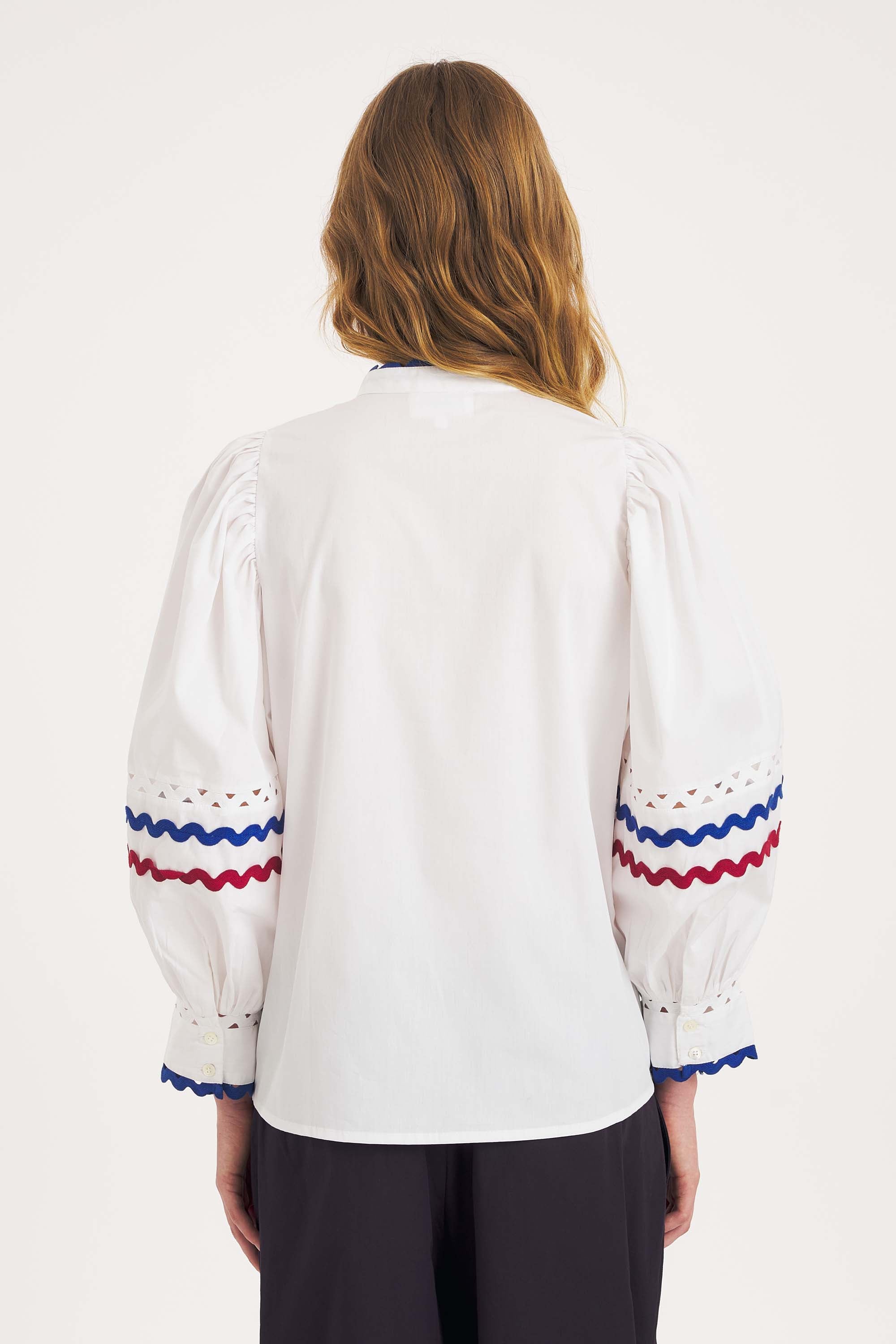 KEINA RITA　Tuck Gathered Blouse CATEGORY Shirting | KEINA RITA OFFICIAL ONLINE